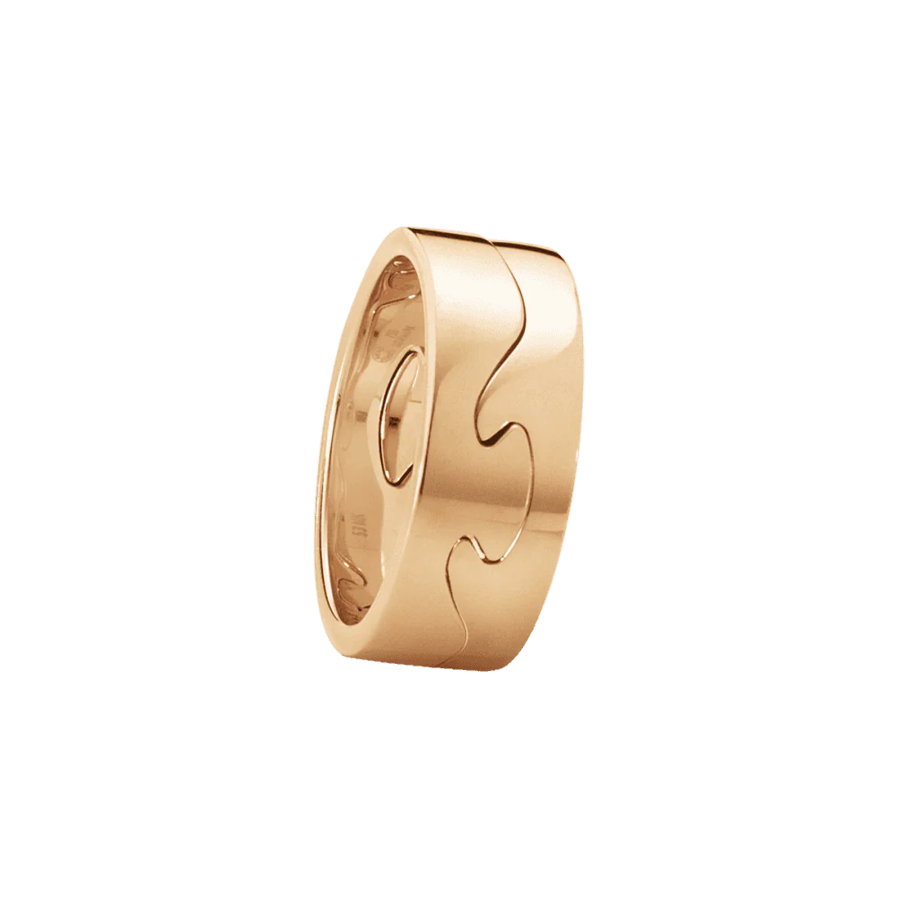 18ct Rose Gold Fusion End Ring - Image 6