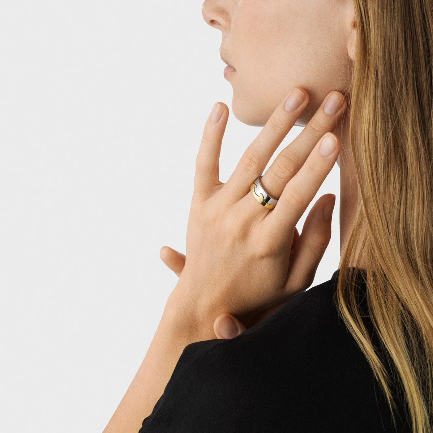 18ct White Gold Fusion End Ring - Image 2