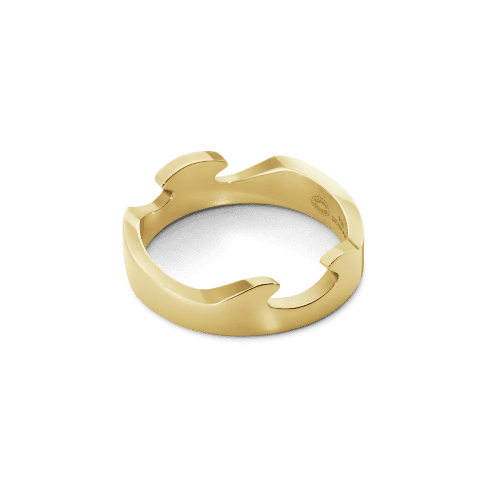 18ct Yellow Gold Fusion End Ring - Image 5