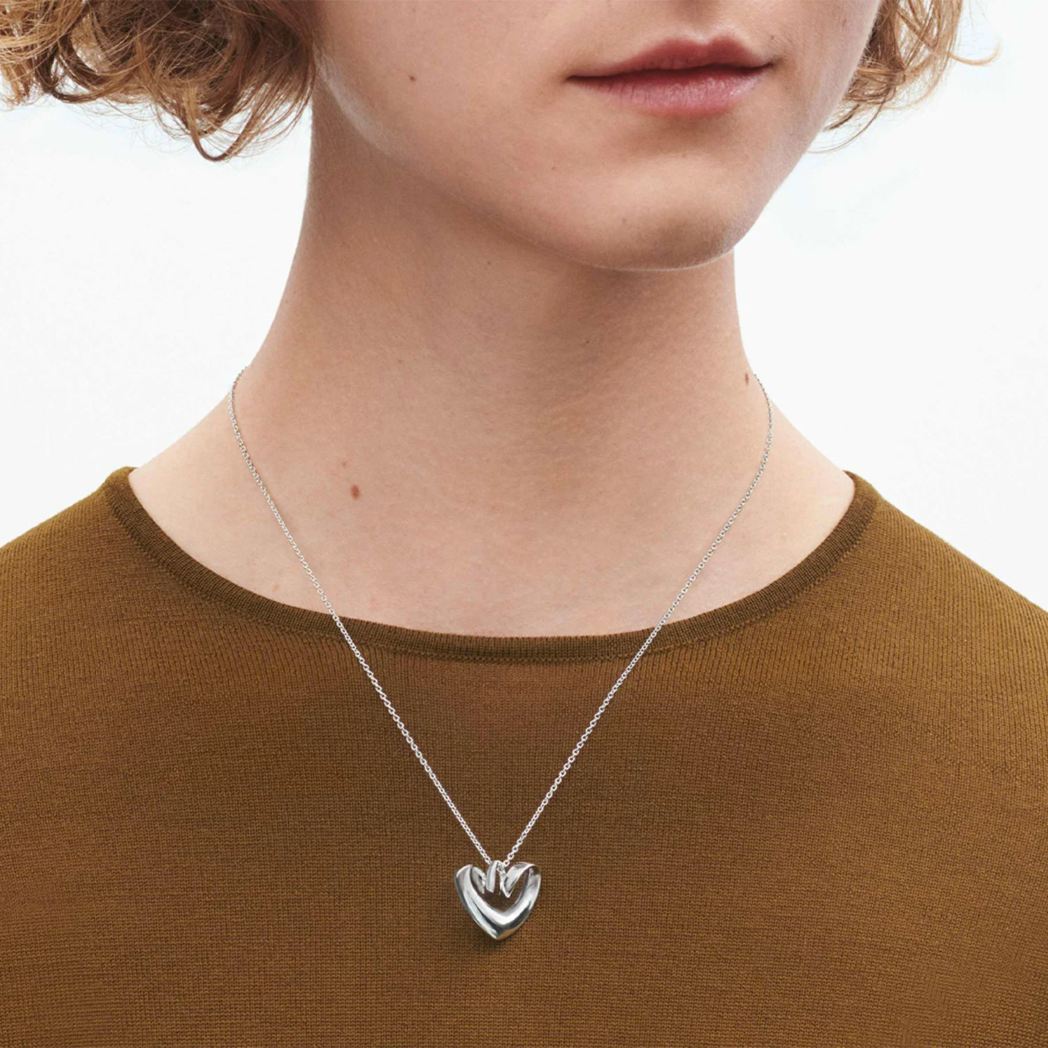 Heart Silver Pendant - Image 3