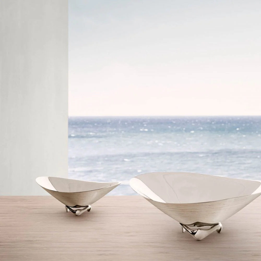 Henning Koppel Wave Stainless Steel Bowl - Image 4