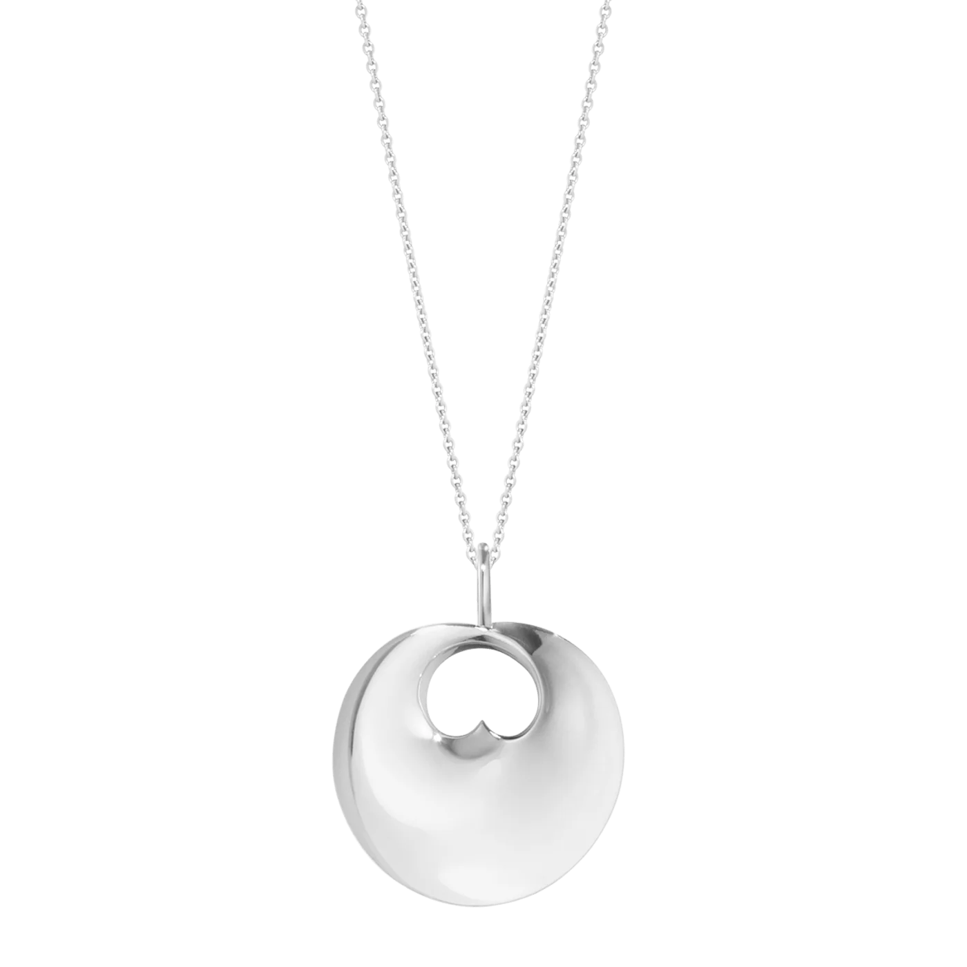 Hidden Heart Sterling Silver Pendant - Image 5