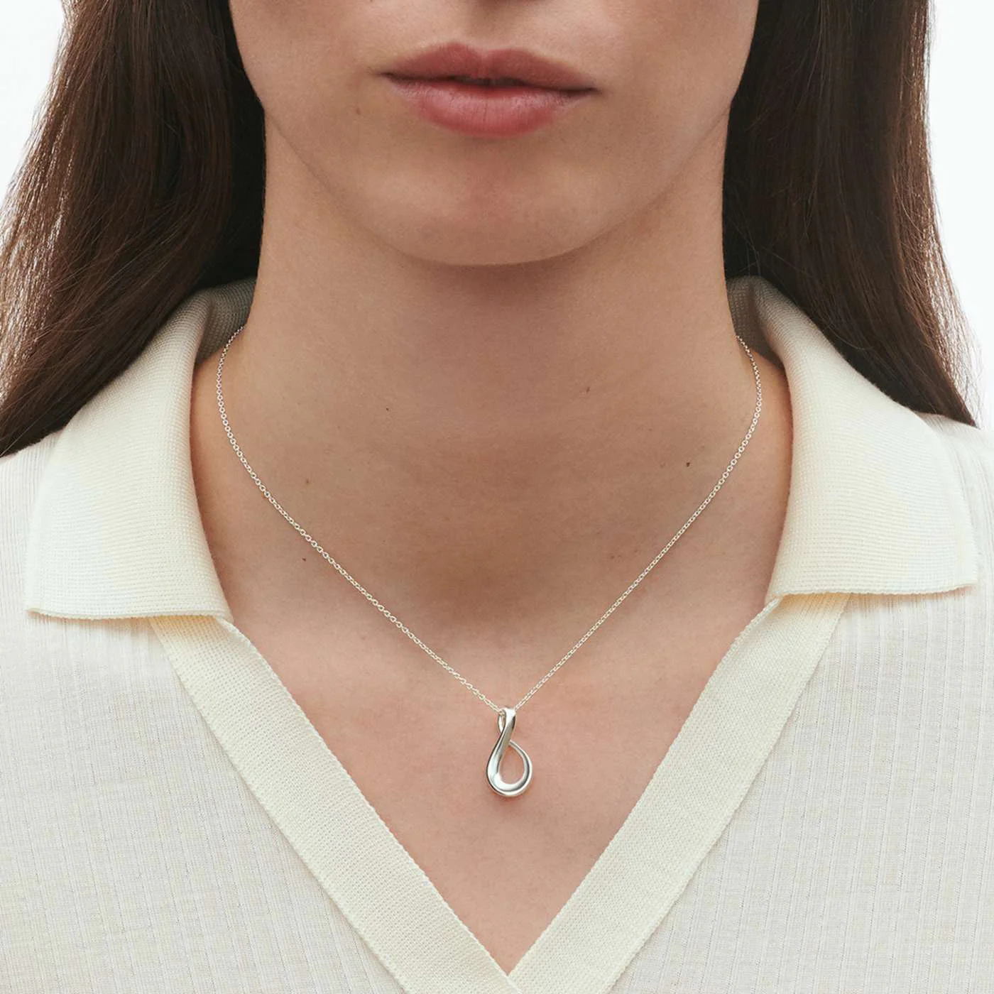 Infinity Silver Pendant - Image 3