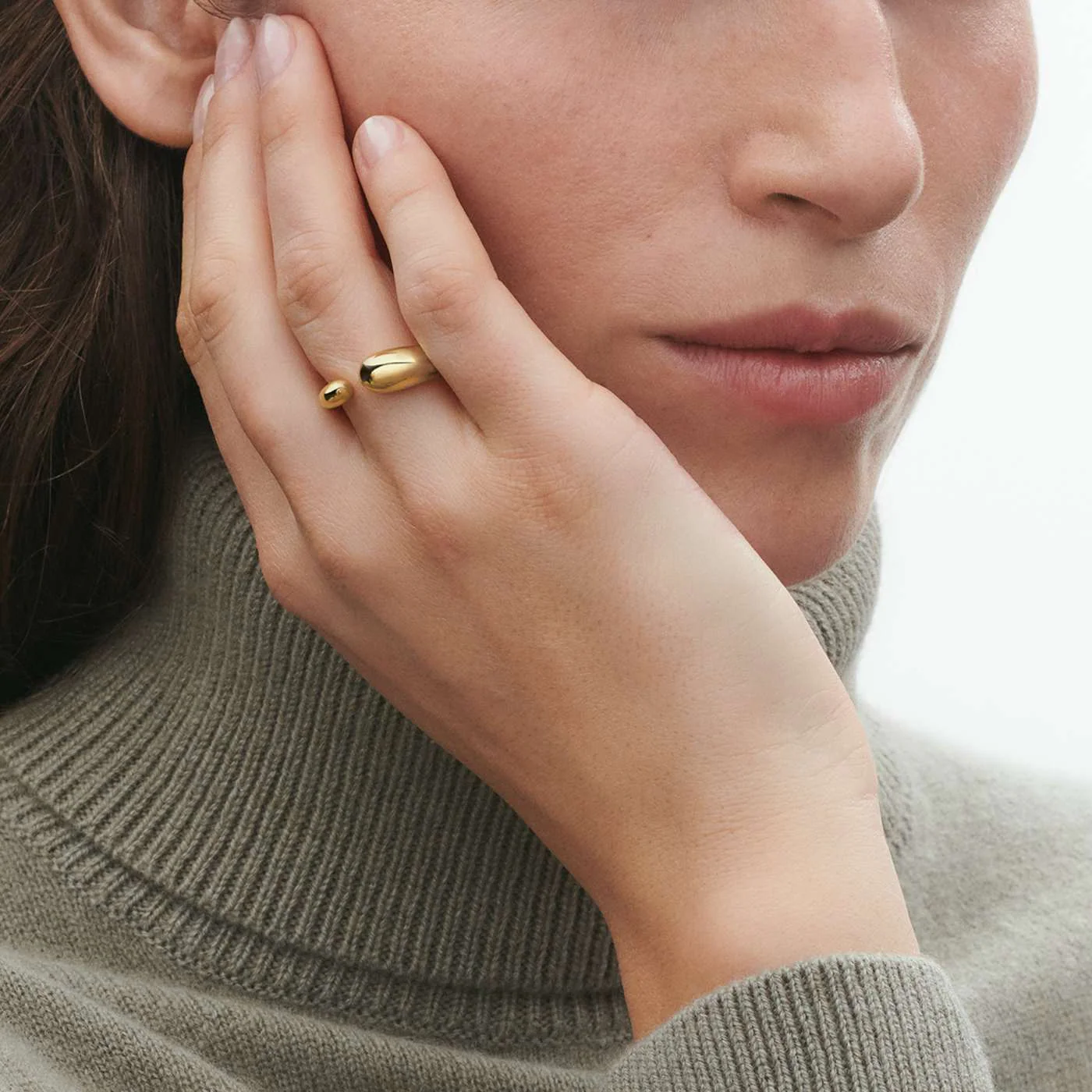 Mercy 18ct Yellow Gold Plain Ring - Image 3