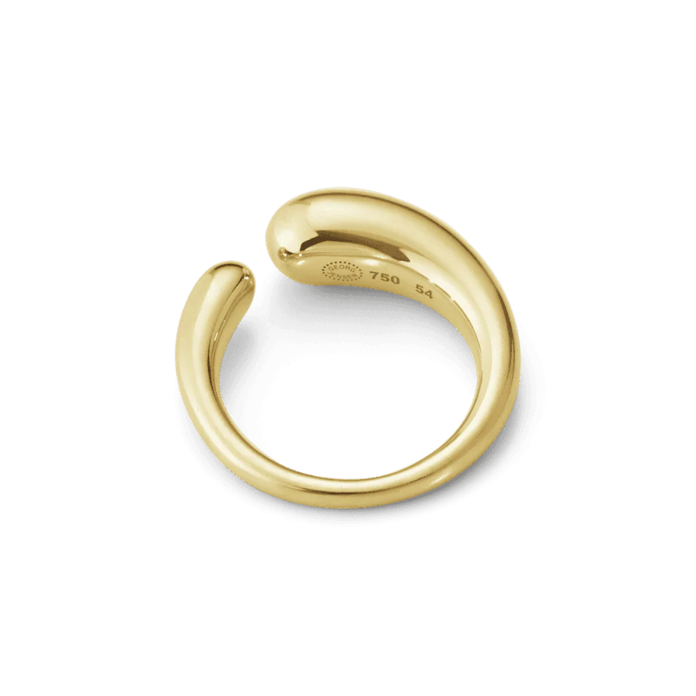 Mercy 18ct Yellow Gold Plain Ring - Image 5