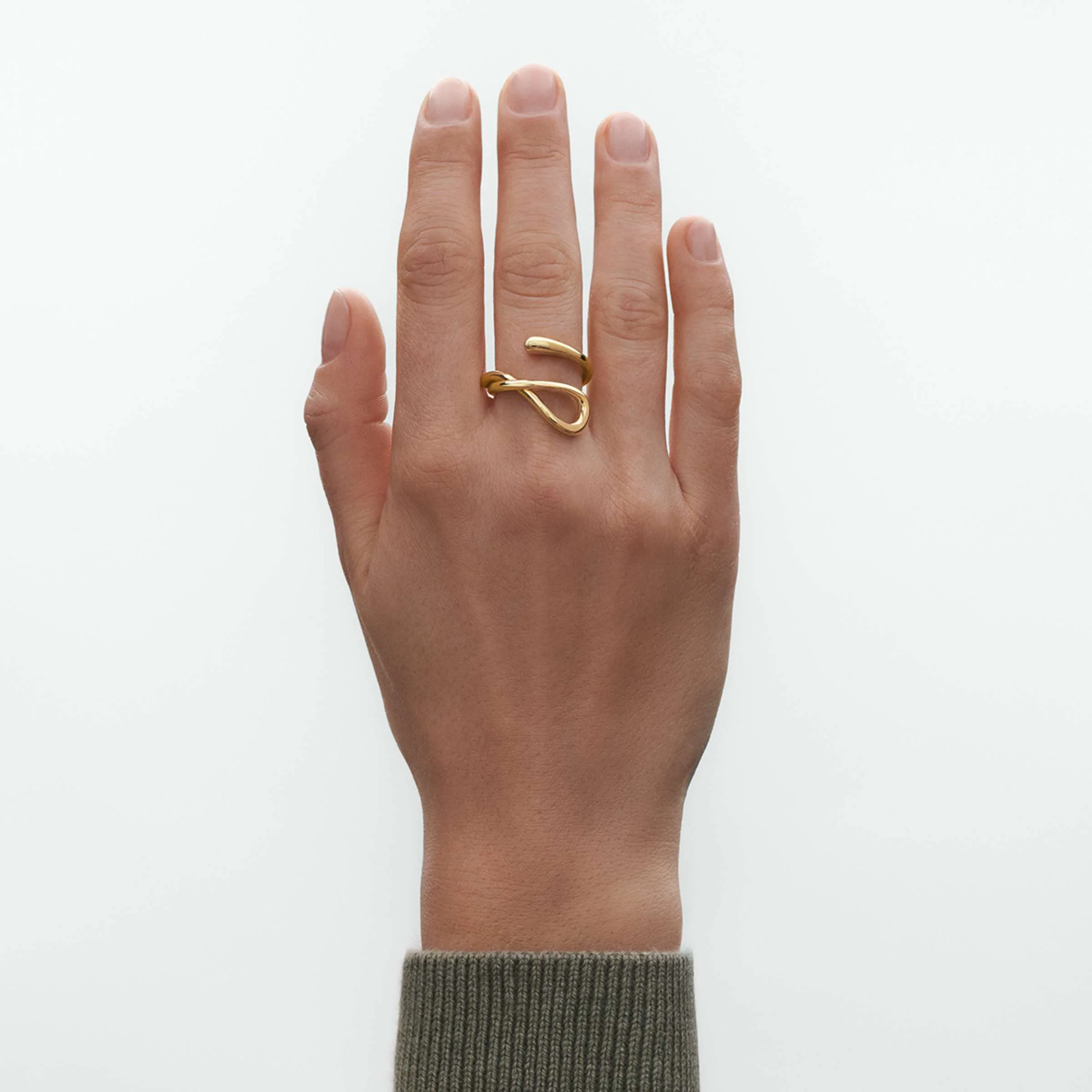 Mercy 18ct Yellow Gold Ring - Image 2