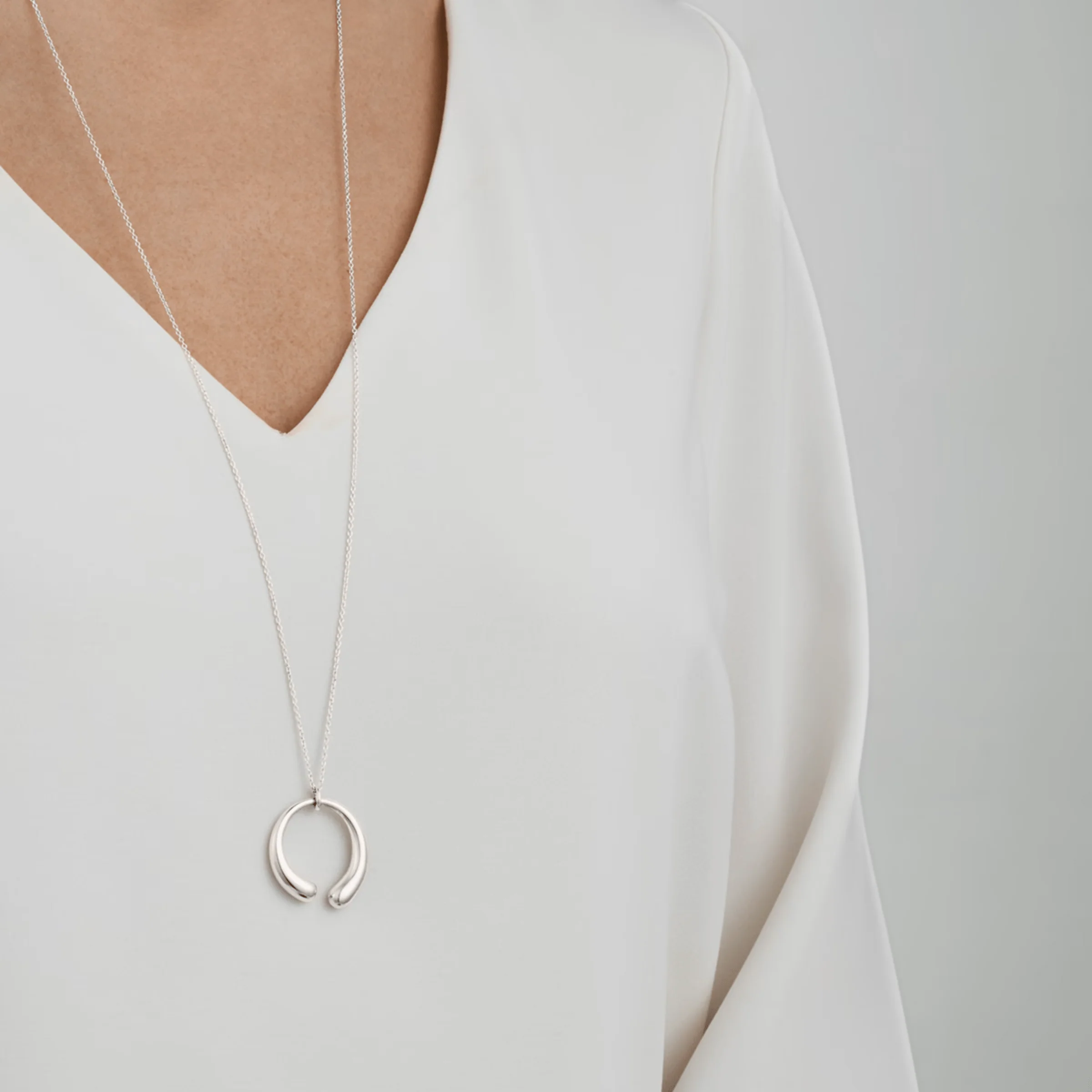 Mercy Sterling Silver Large Pendant - Image 2