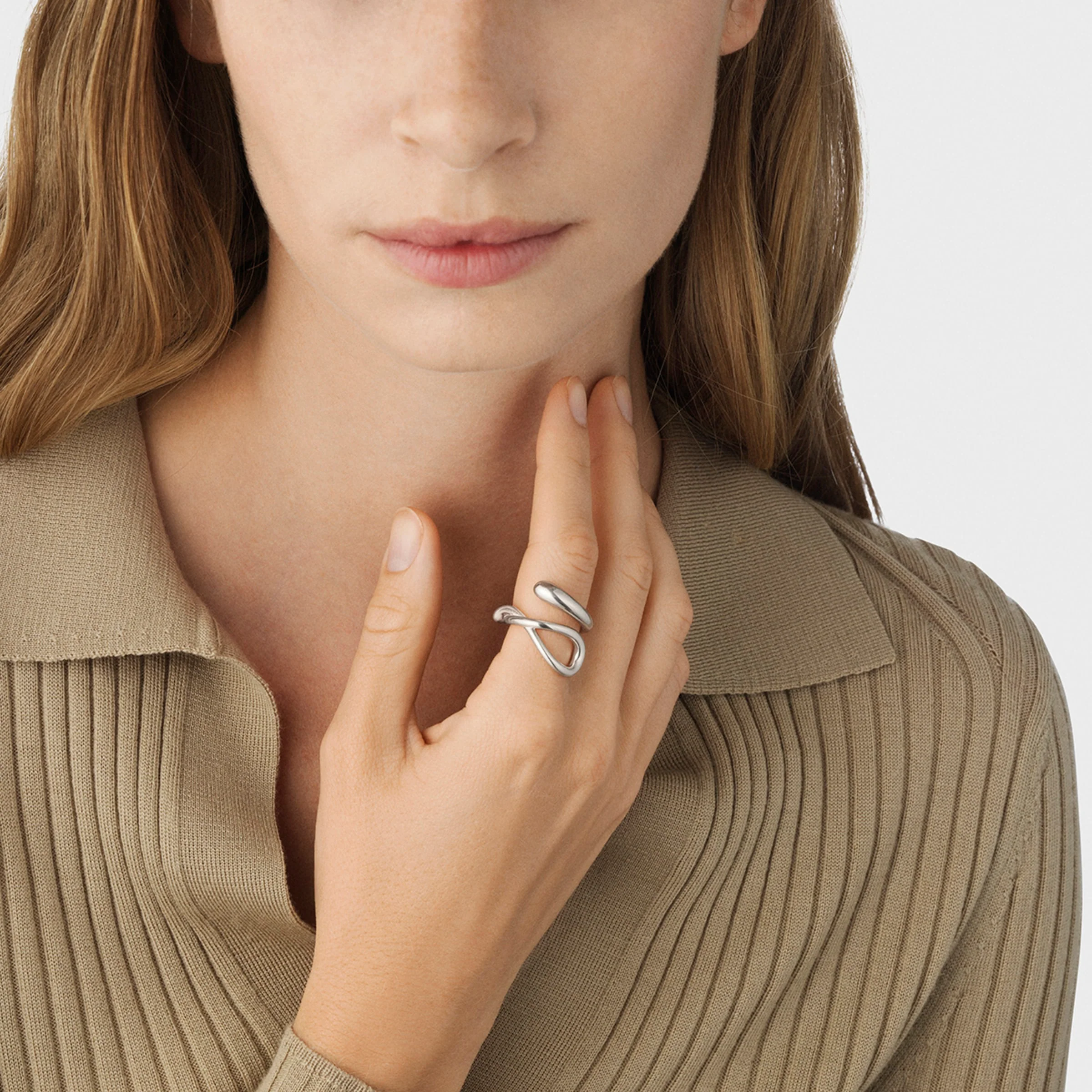 Mercy Sterling Silver Ring - Image 2