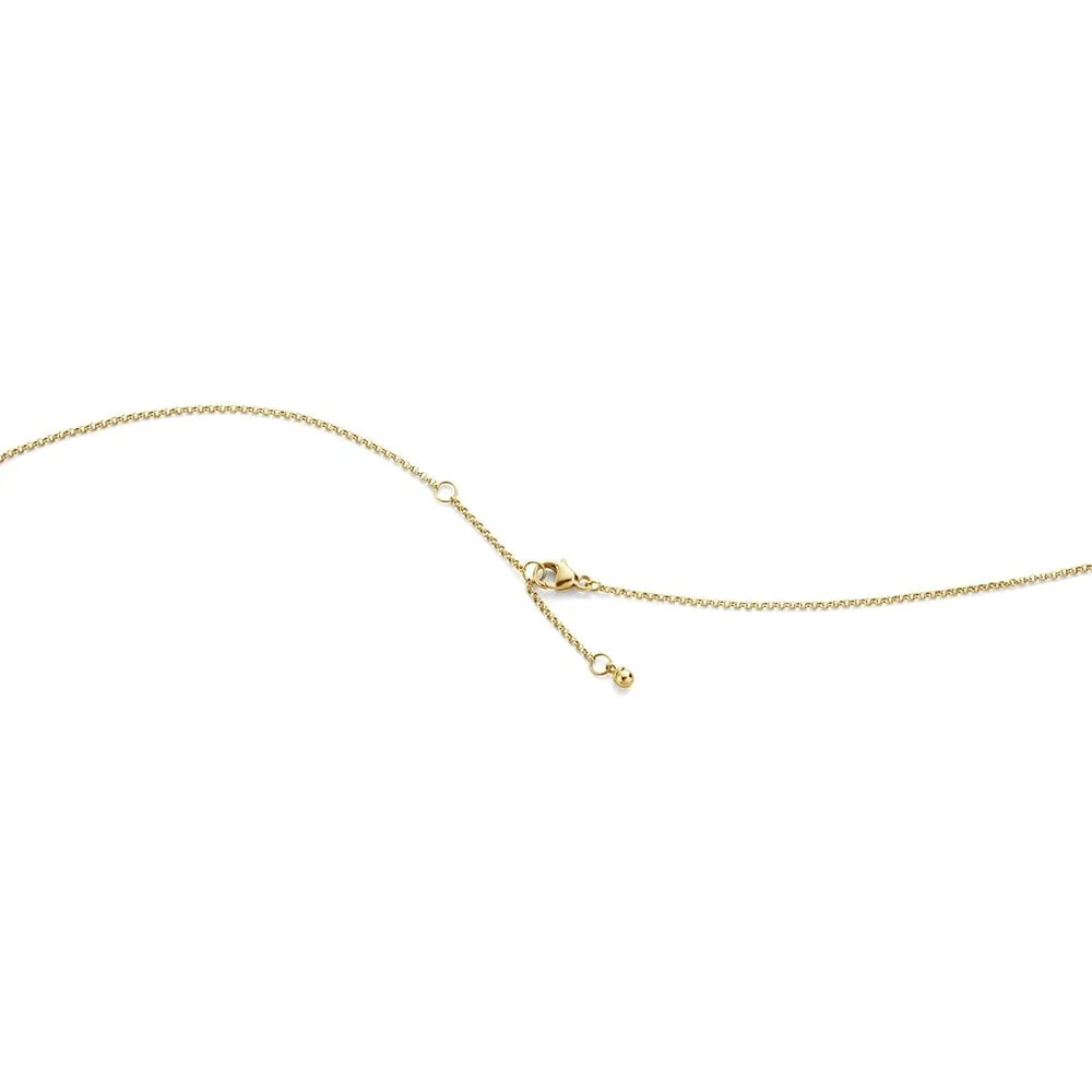 Moonlight Grapes 18ct Yellow Gold Diamond Set Drop Pendant - Image 5