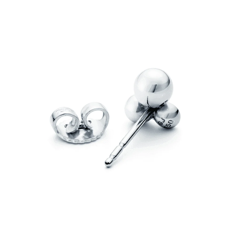 Moonlight Grapes silver and diamond earrings - Image 5
