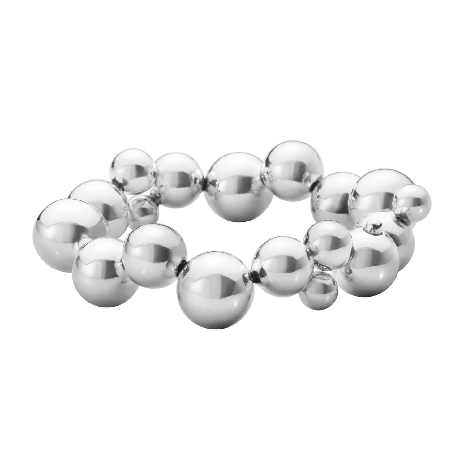 Moonlight Grapes Silver Bracelet - Image 4