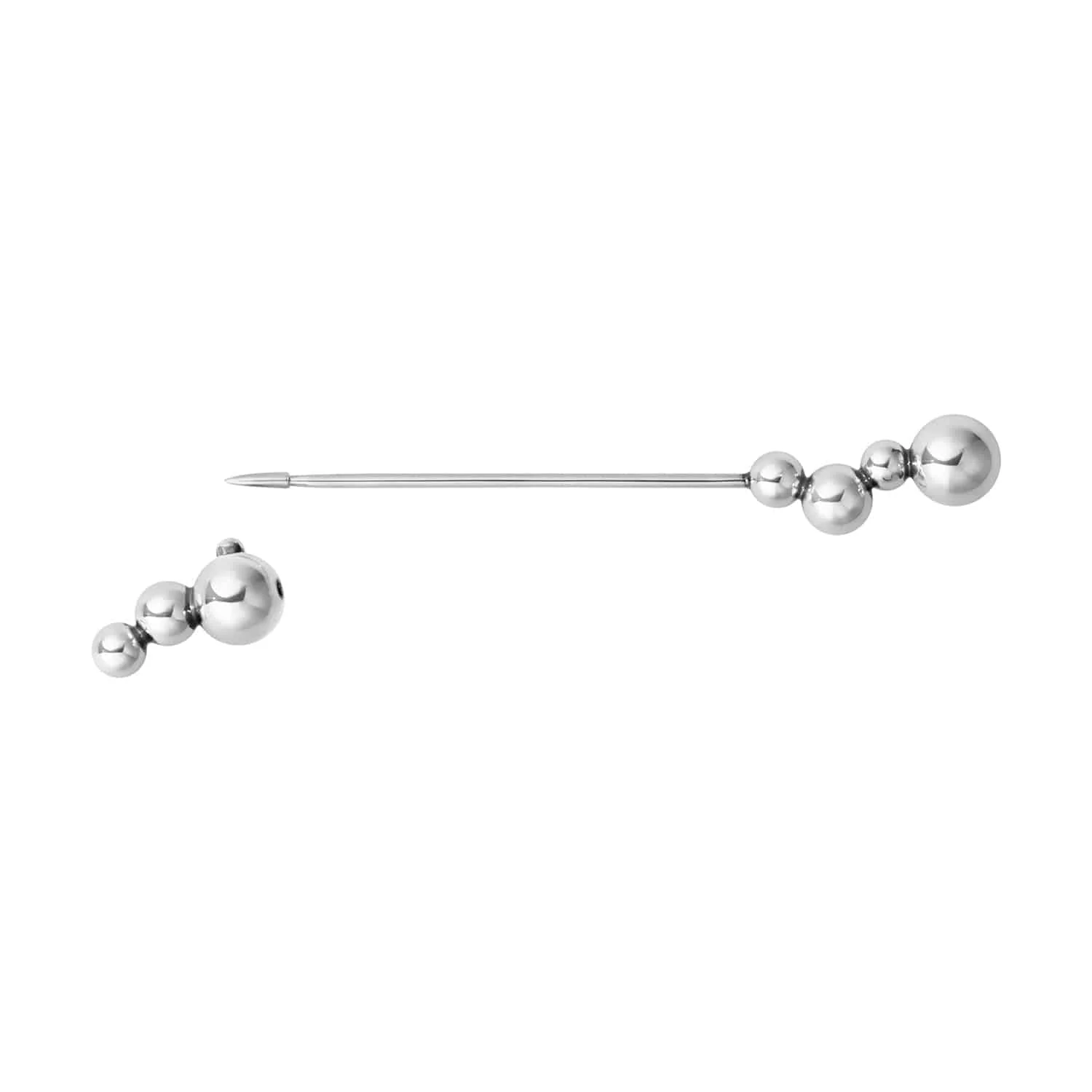 Moonlight Grapes Silver Brooch - Image 4