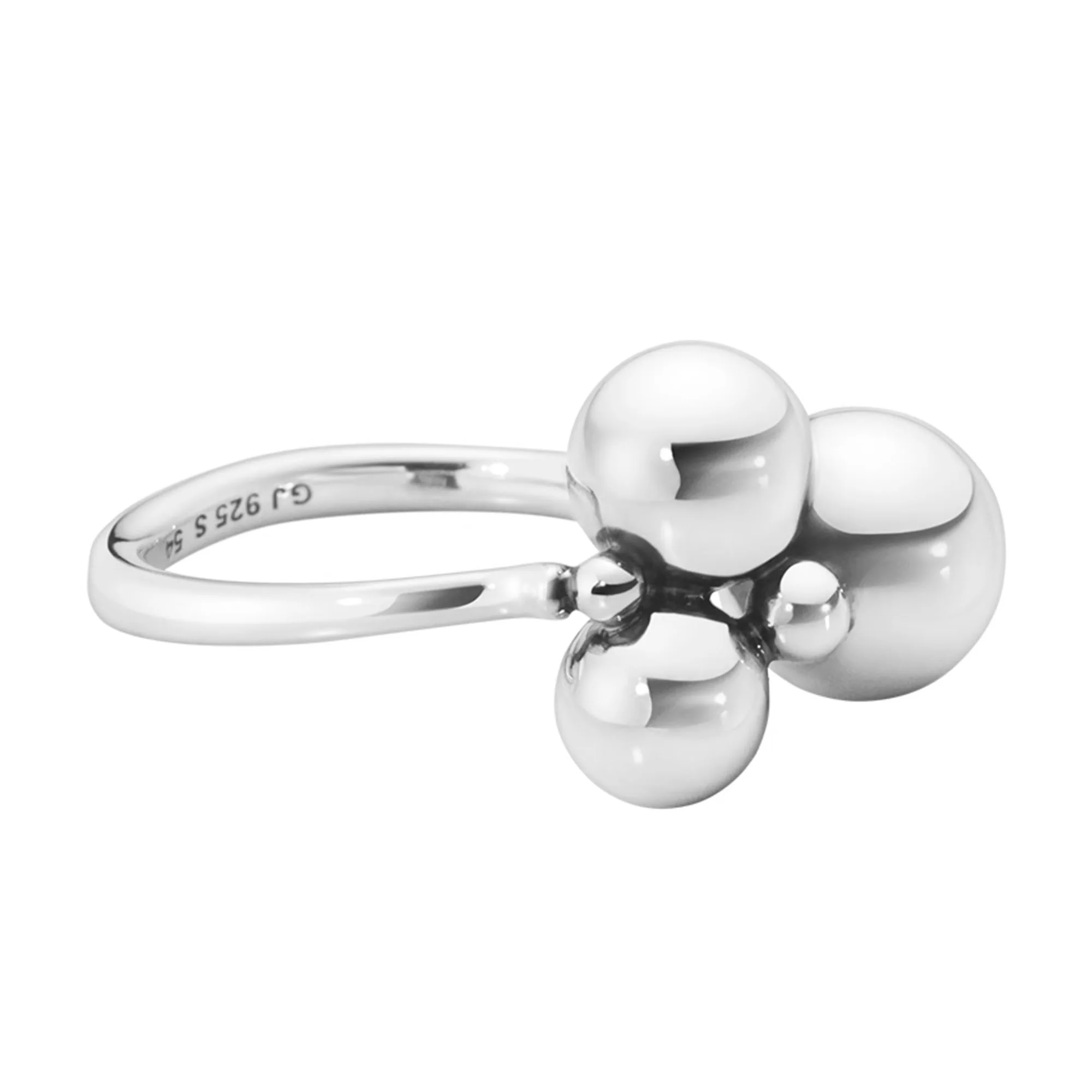 Moonlight Grapes Silver Small Ring - Image 2