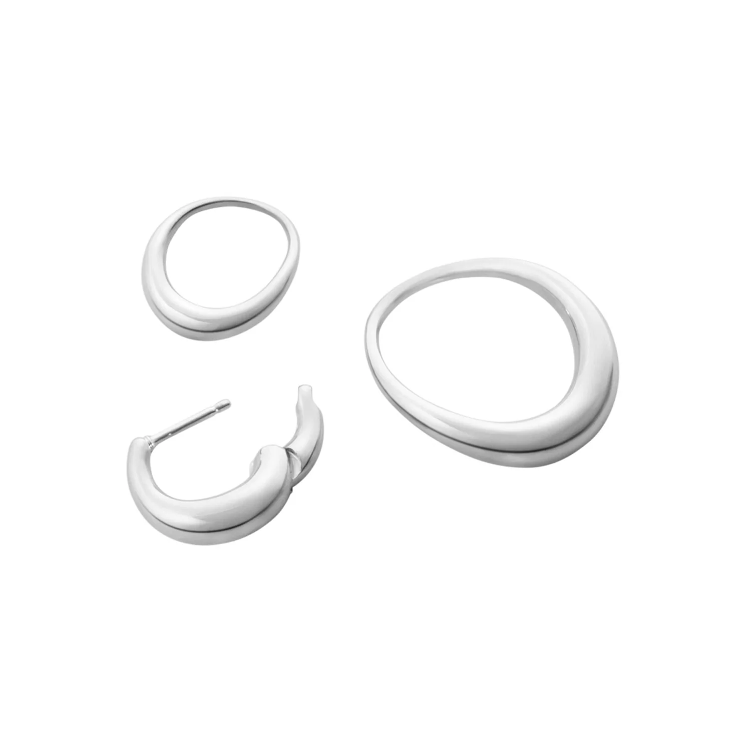 Offspring Medium Hoop Earrings - Image 7