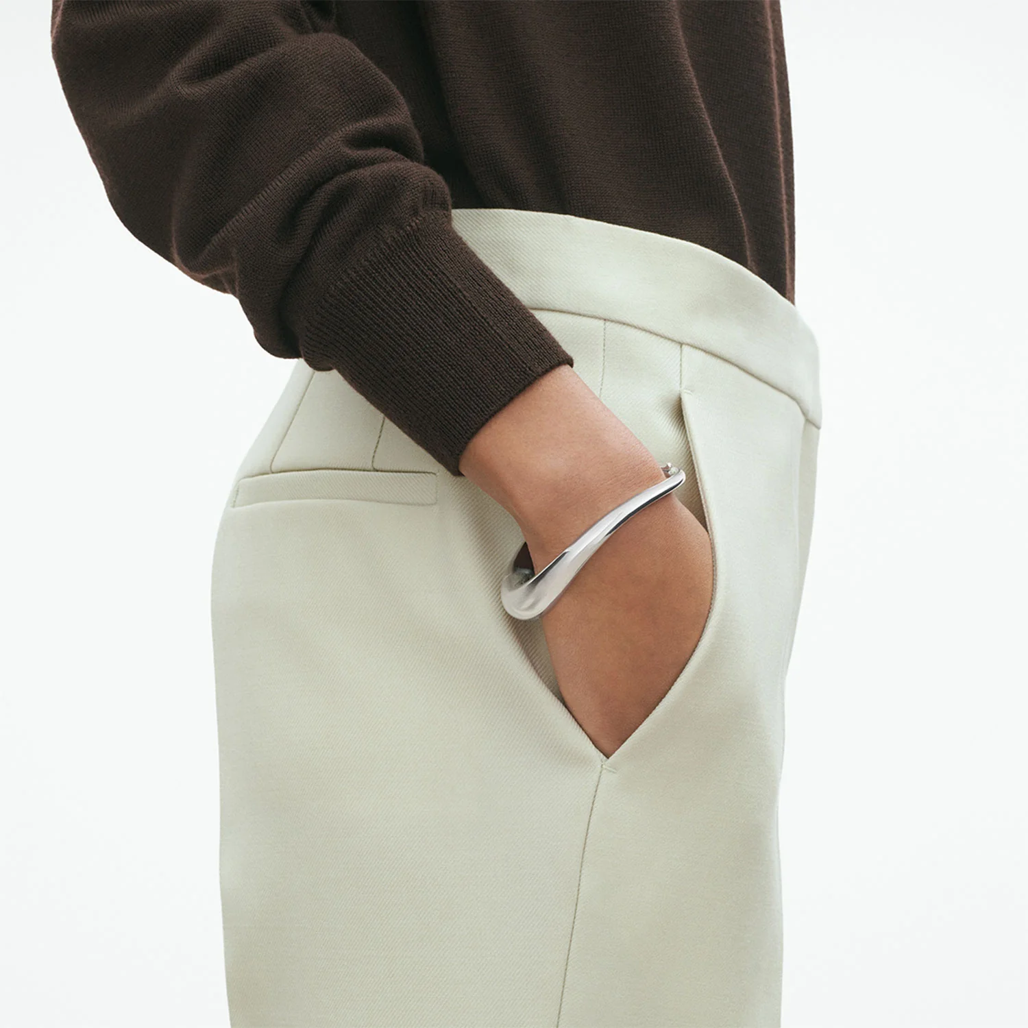 Offspring Silver Bangle - Image 2