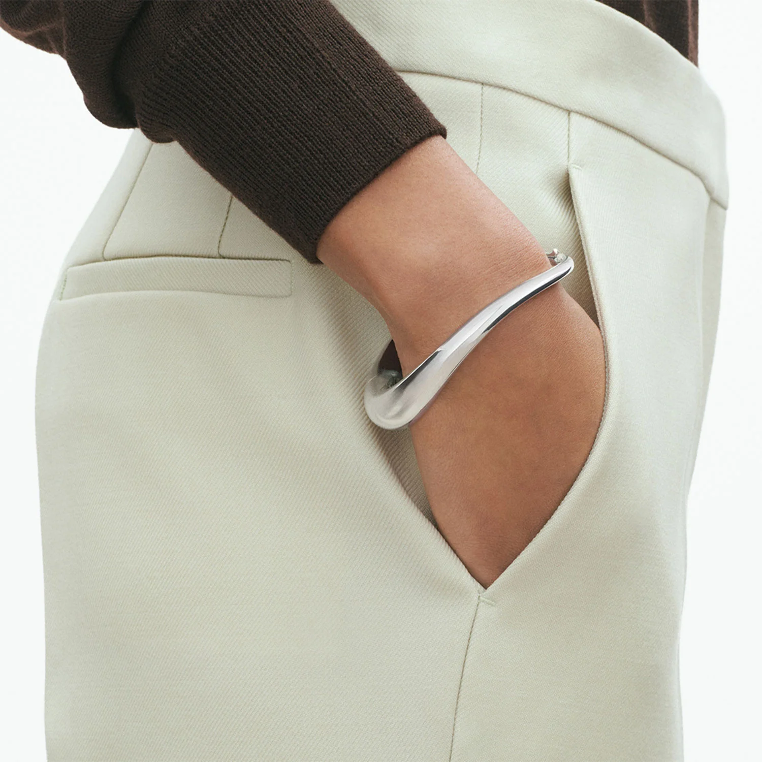 Offspring Silver Bangle - Image 3