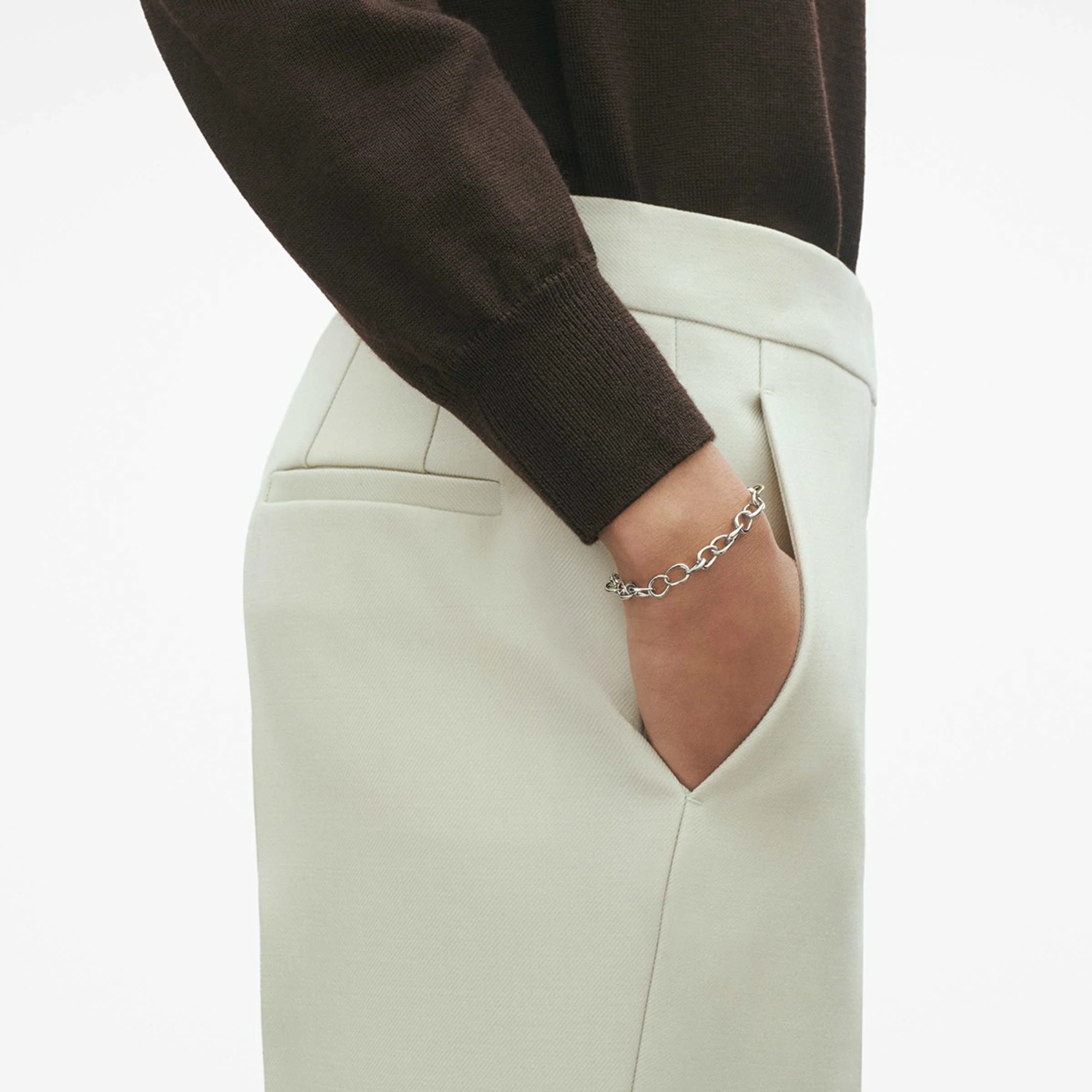 Offspring Silver Link Bracelet - Image 2