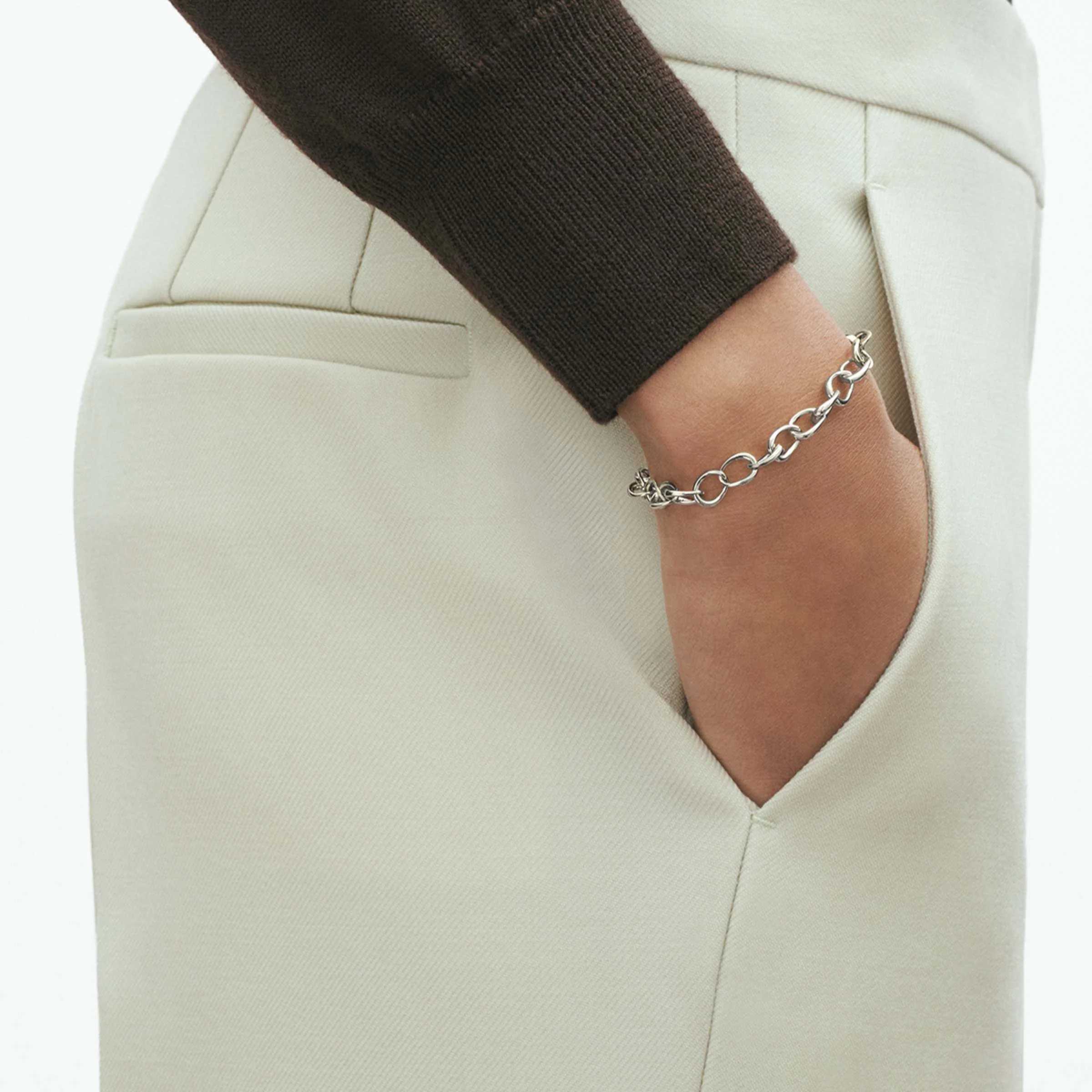 Offspring Silver Link Bracelet - Image 3