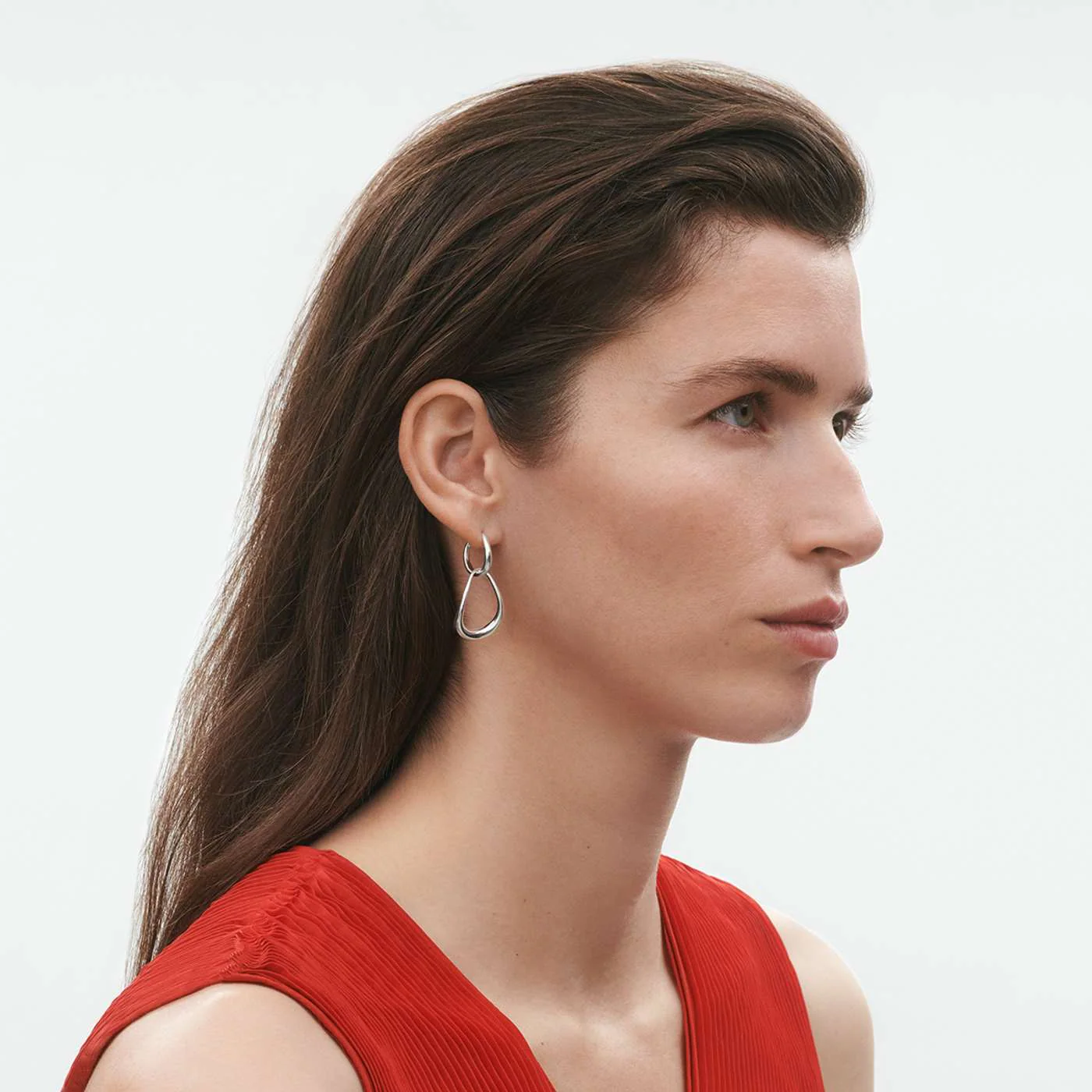 Offspring Sterling Silver Drop Earrings - Image 2