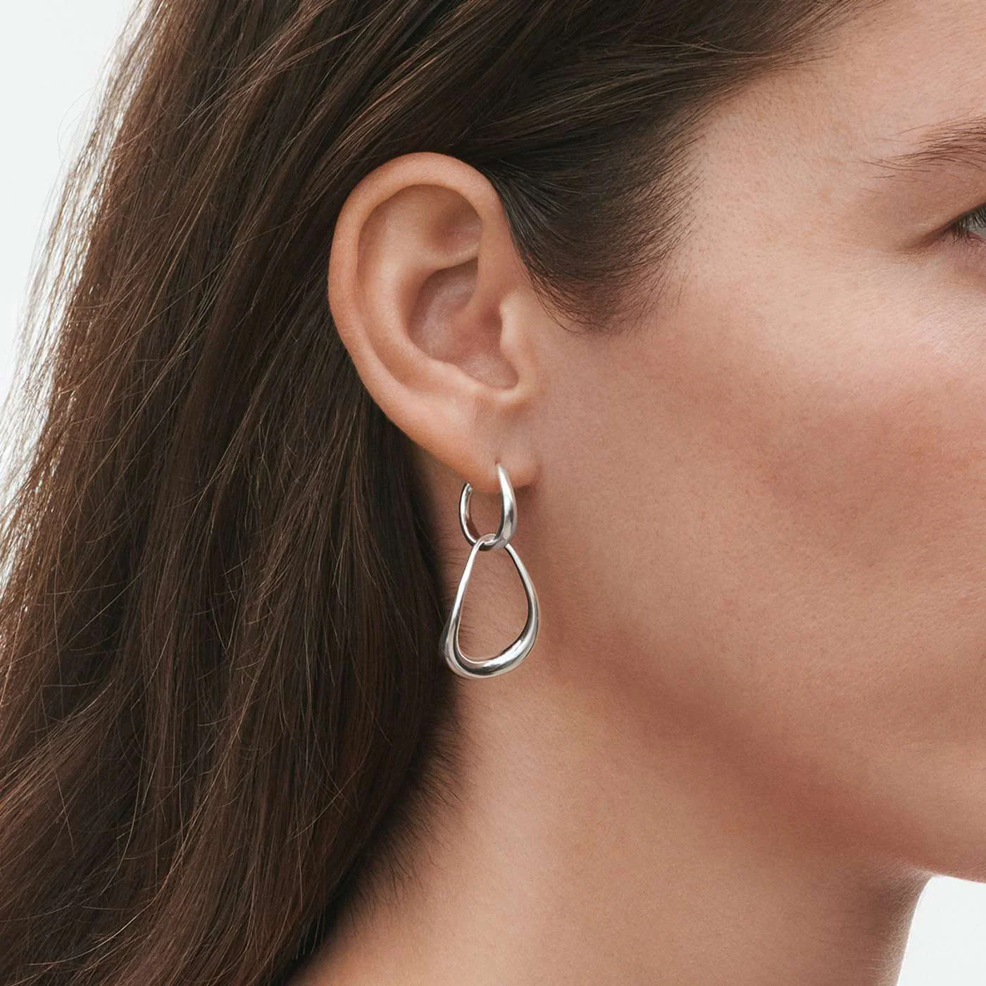 Offspring Sterling Silver Drop Earrings - Image 3