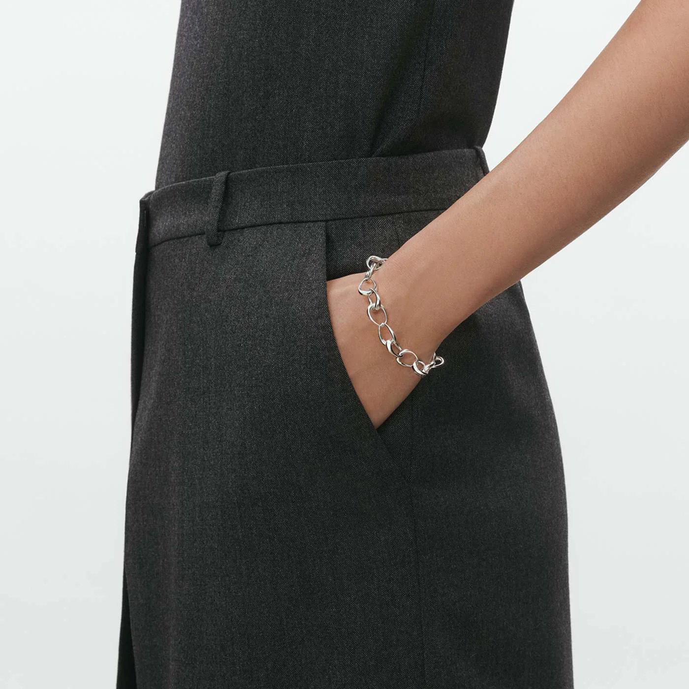 Offspring Sterling Silver Link Bracelet - Image 2