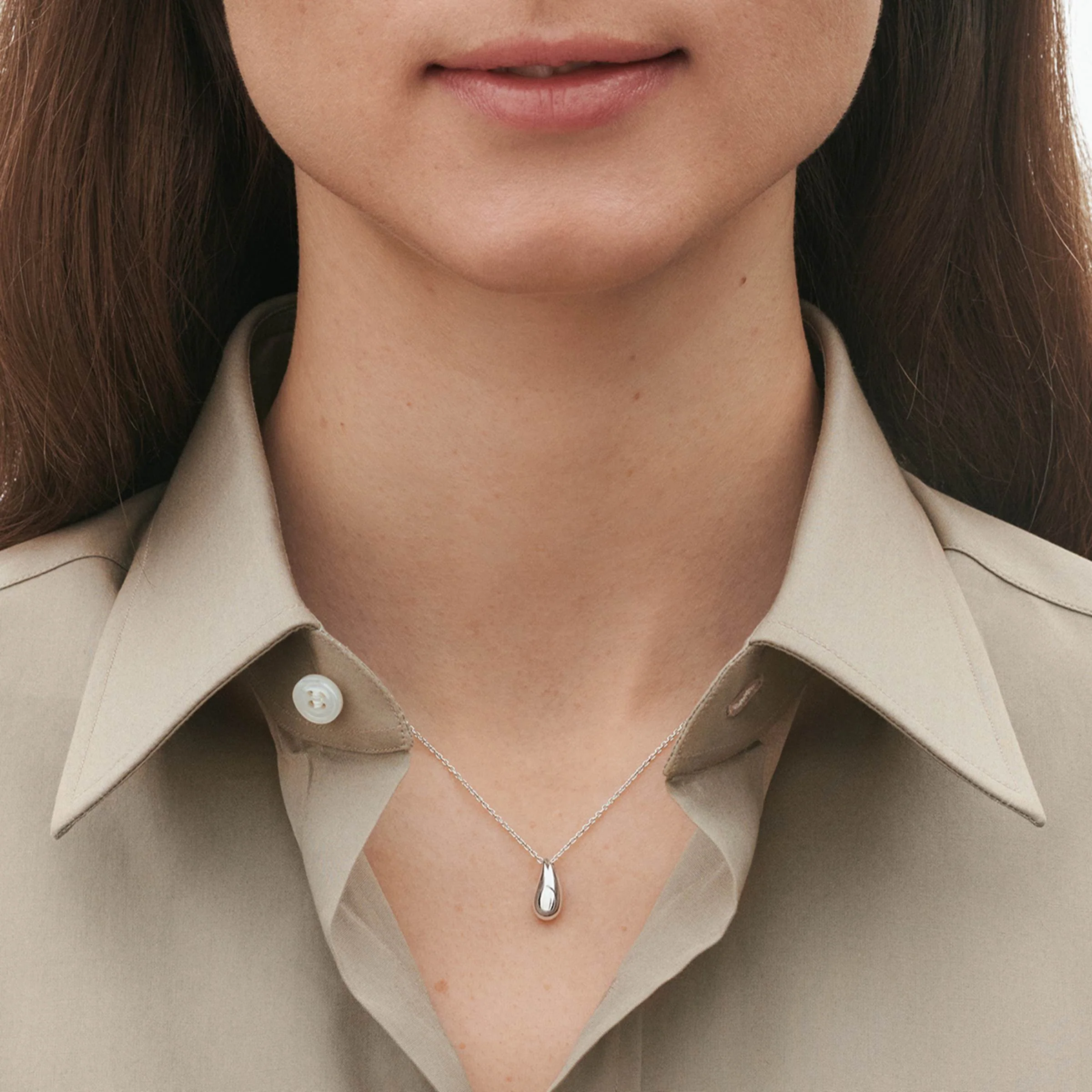 Reflect Mini Silver Pendant - Image 3