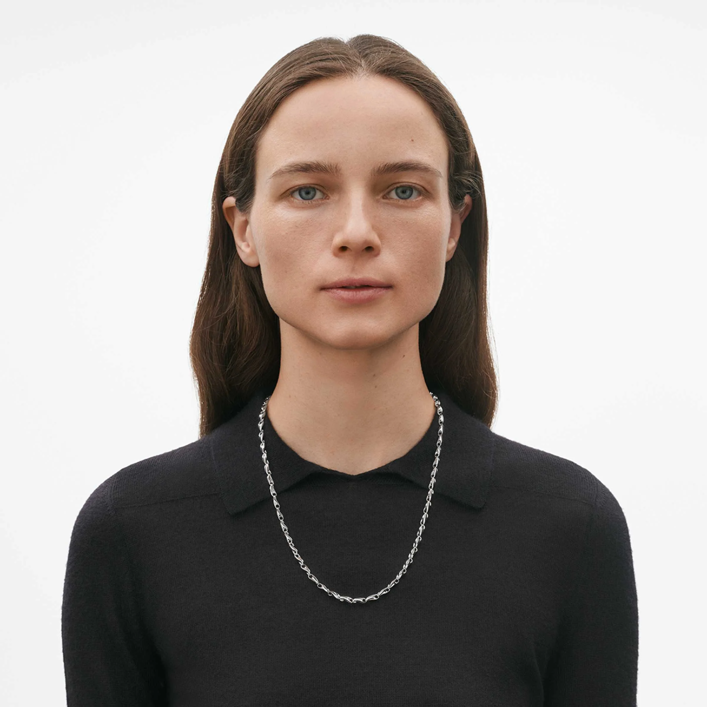 Reflect Silver Necklace - Image 2