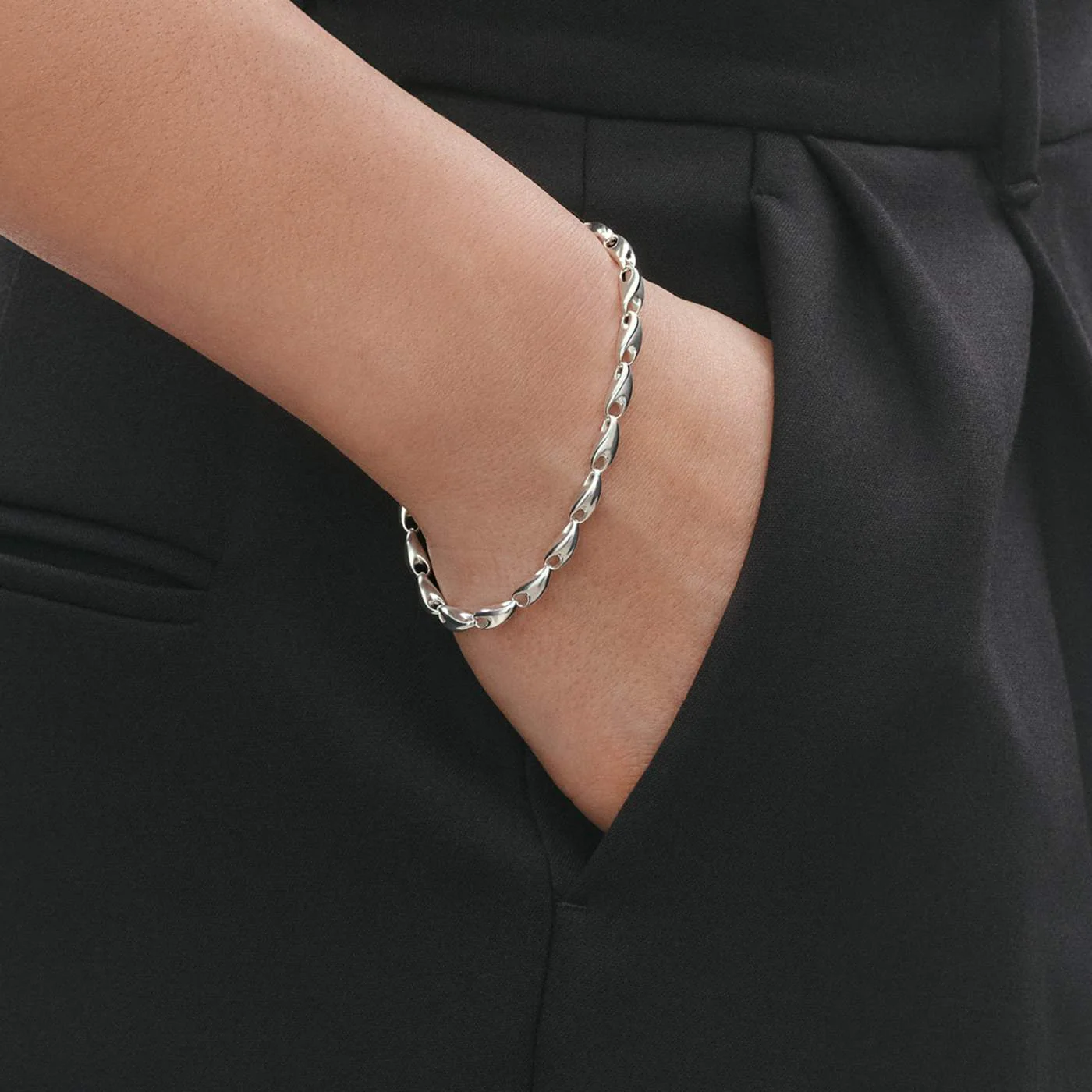 Reflect Sterling Silver Bracelet - Image 3