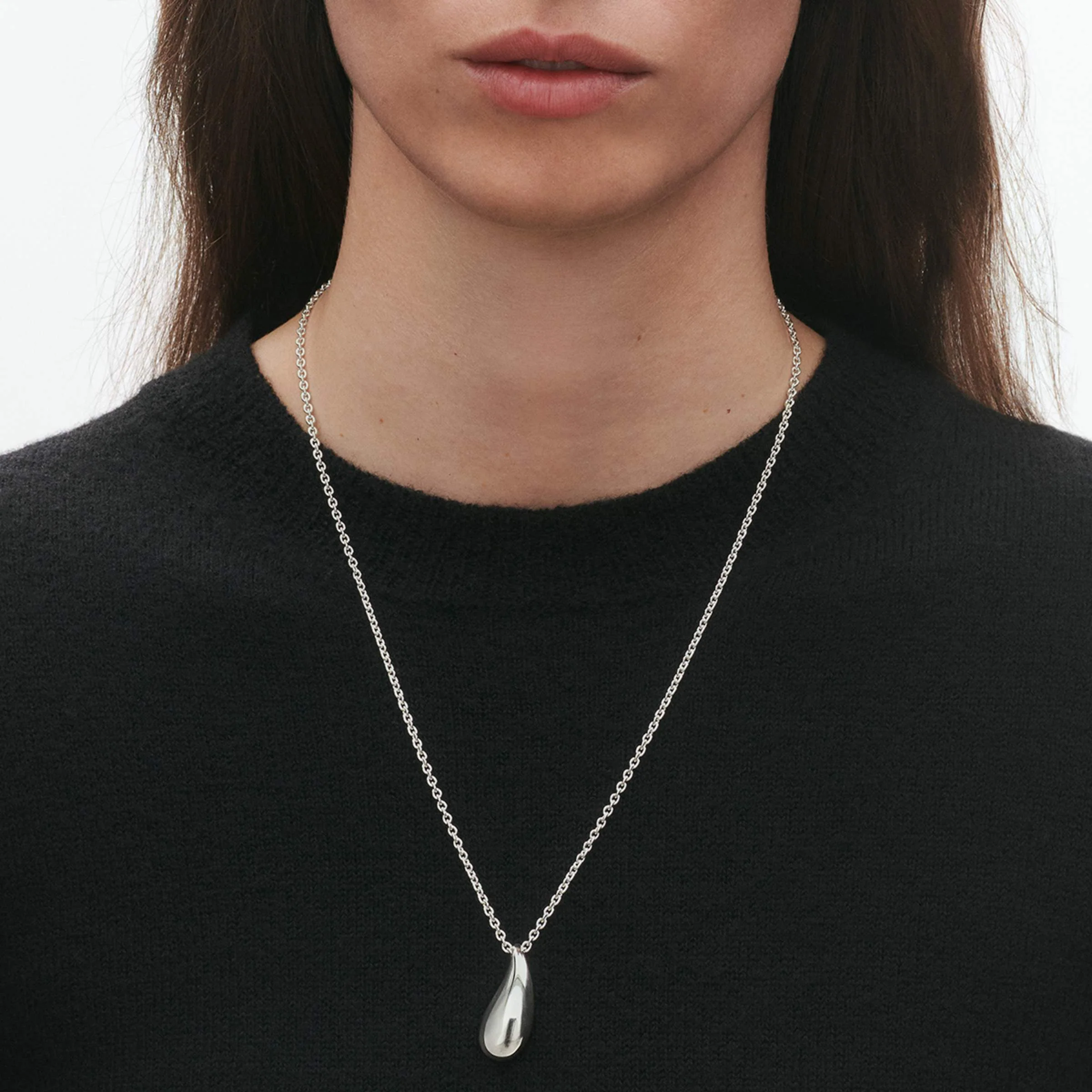 Reflect Sterling Silver Medium Pendant - Image 3