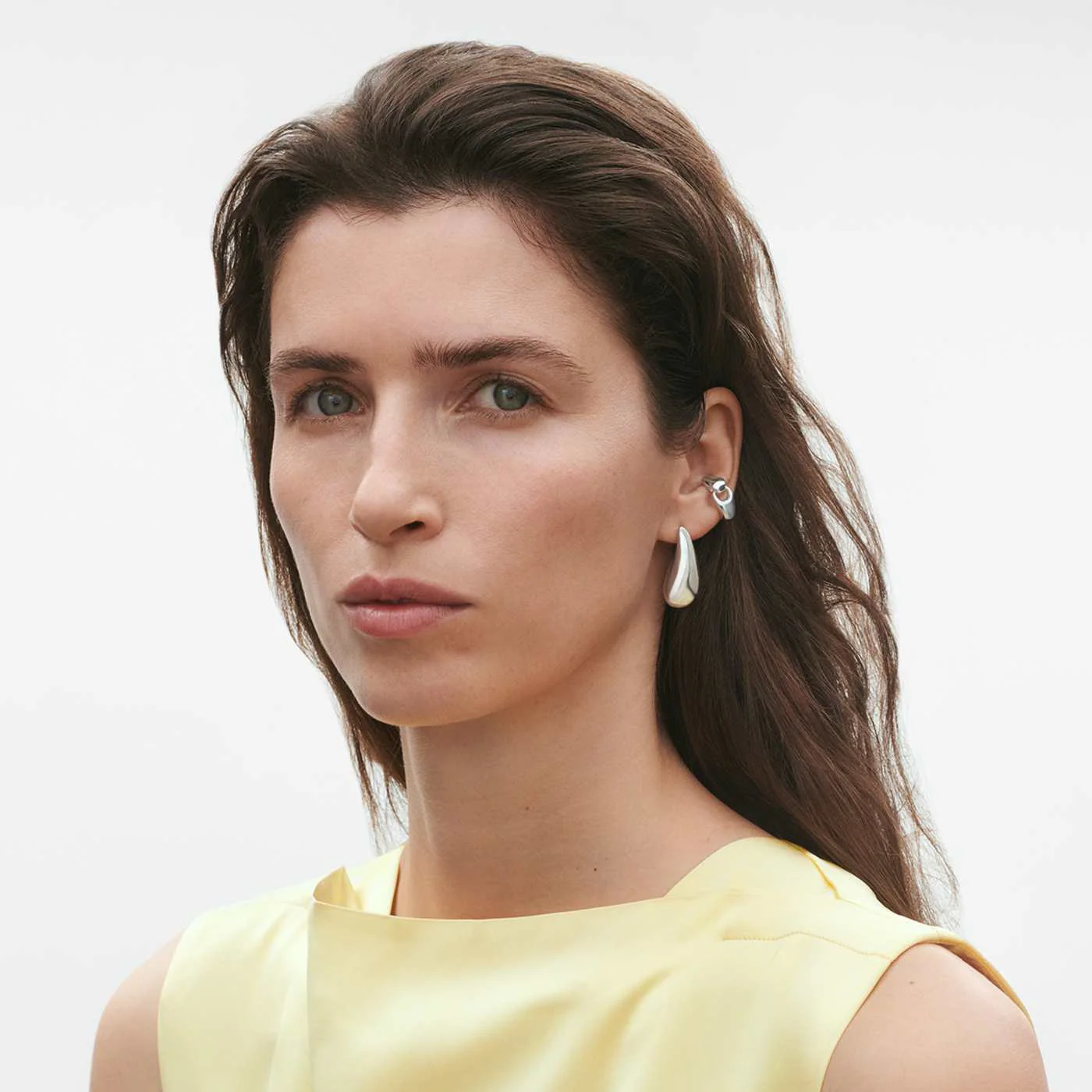 Reflect Sterling Silver Single Earcuff - Image 2