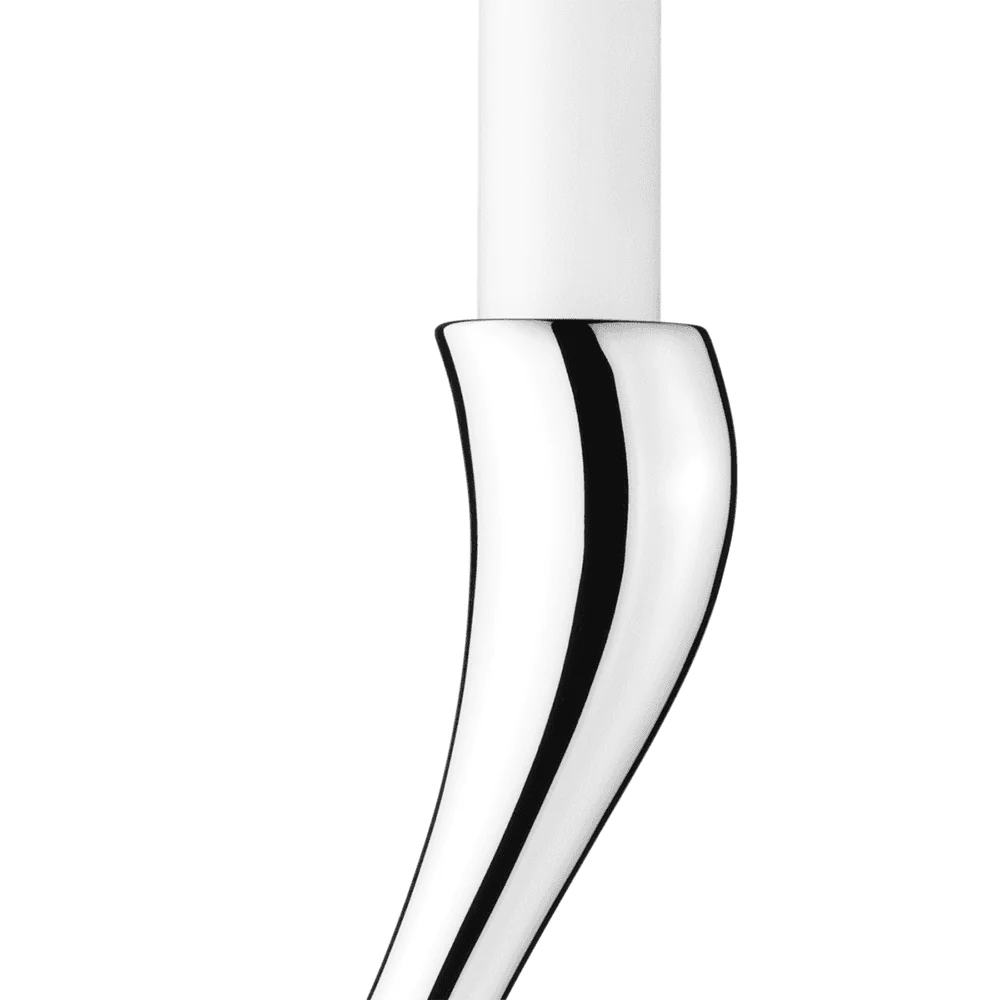 Stainless Steel Cobra Candleholder Small, Medium And Large Set - Image 4