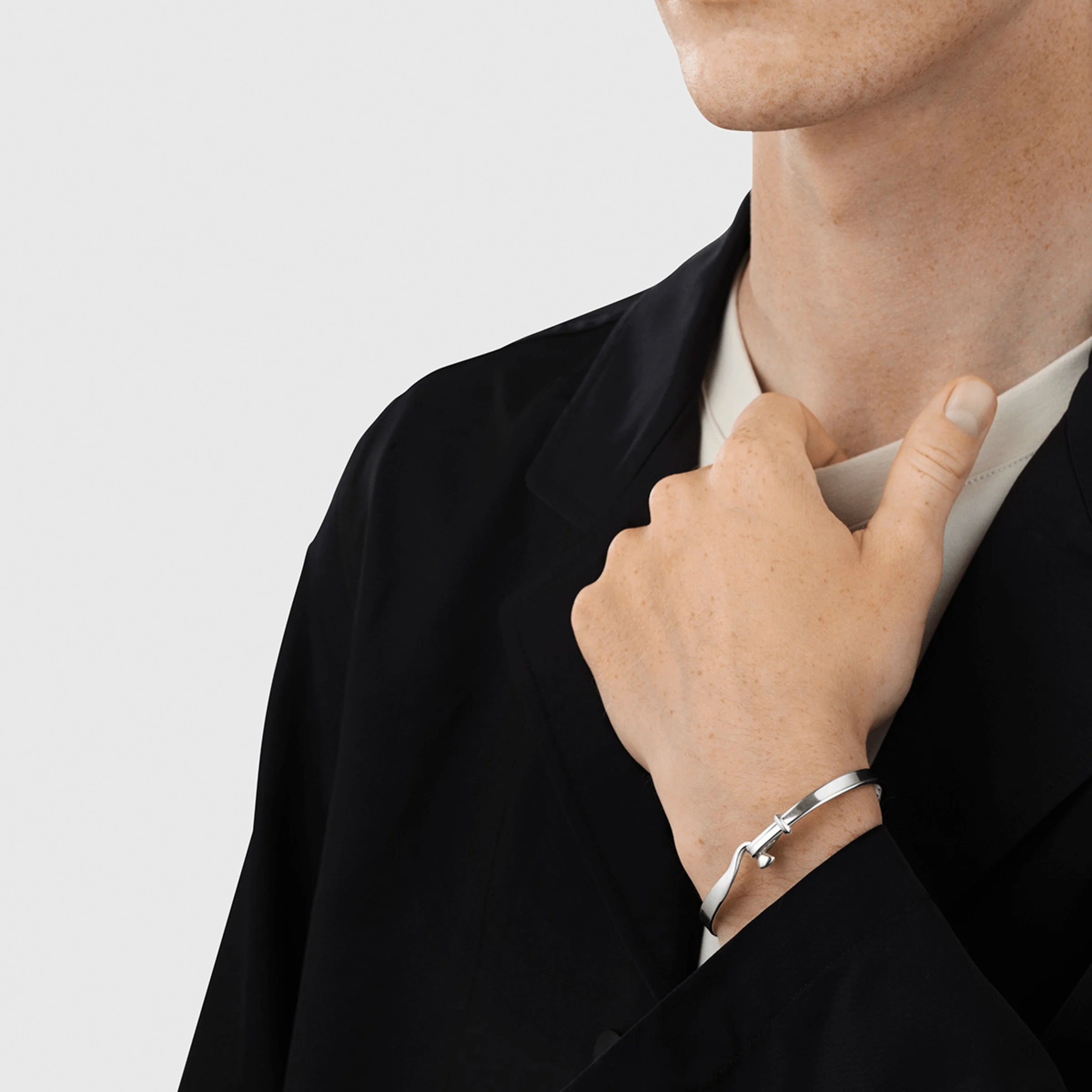 Torun Sterling Silver Bangle - Image 4