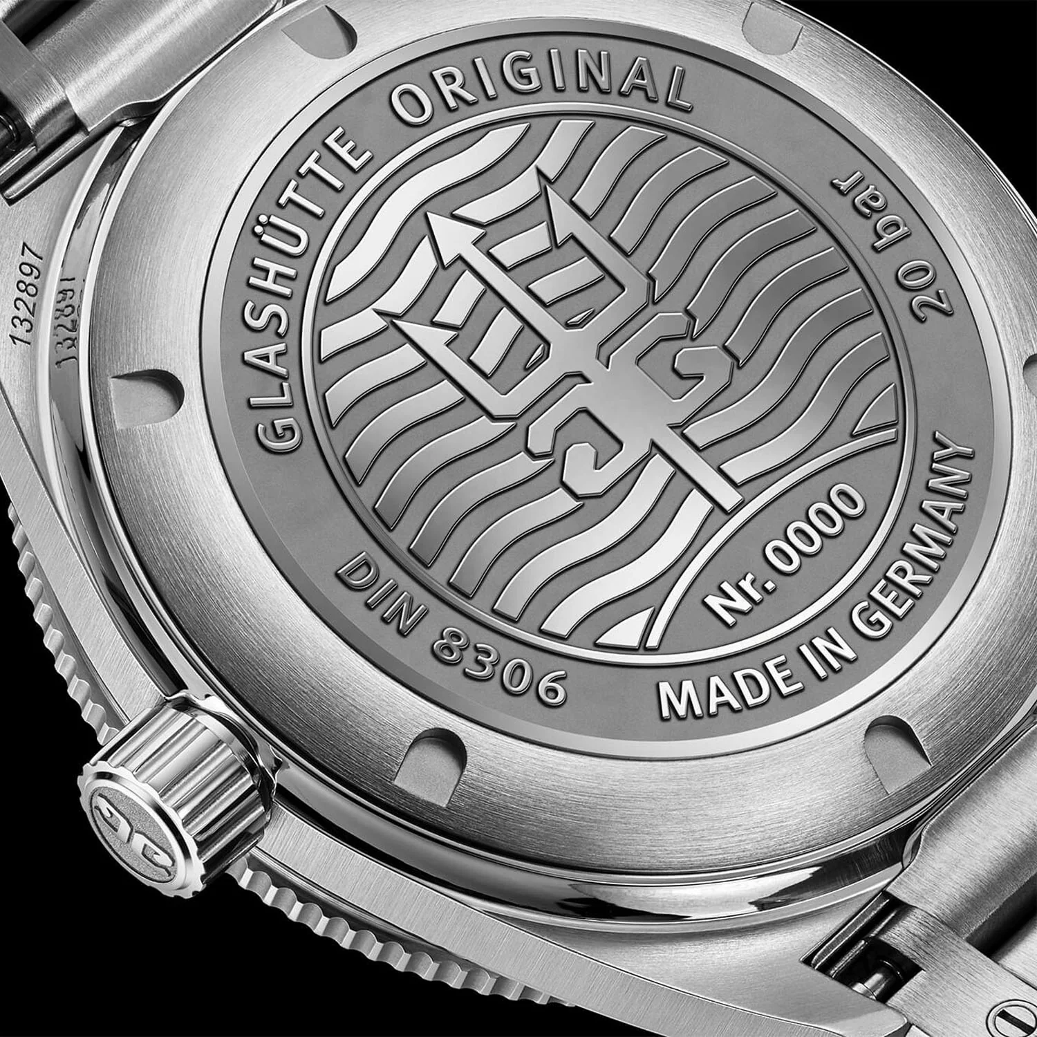 Specialist SeaQ Black Dial Men's Automatic Bracelet Watch - Image 5