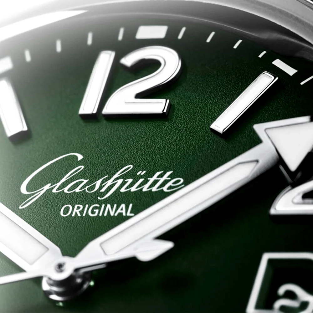 Spezialist SeaQ 39.5mm Reed Green Dial Automatic Bracelet Watch - Image 2