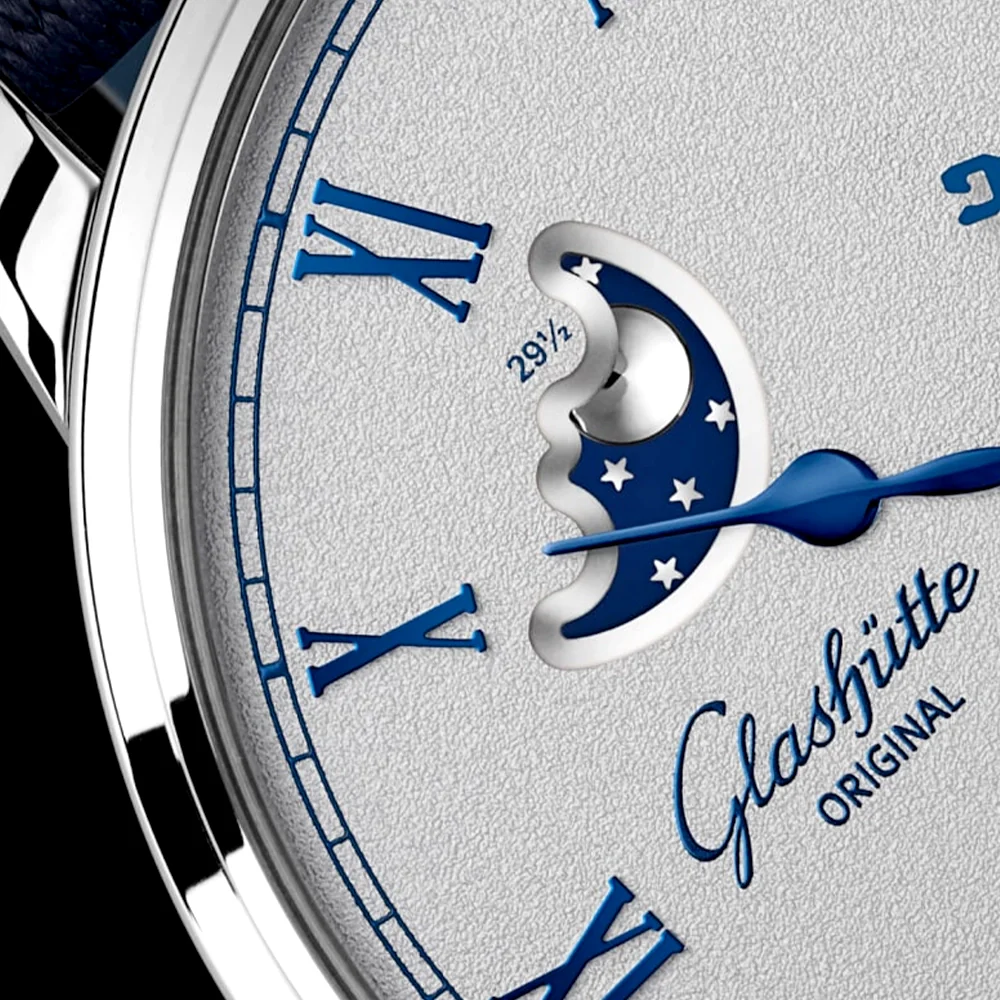 Senator Excellence Moonphase 40mm Grey Dial Automatic Watch - Image 2