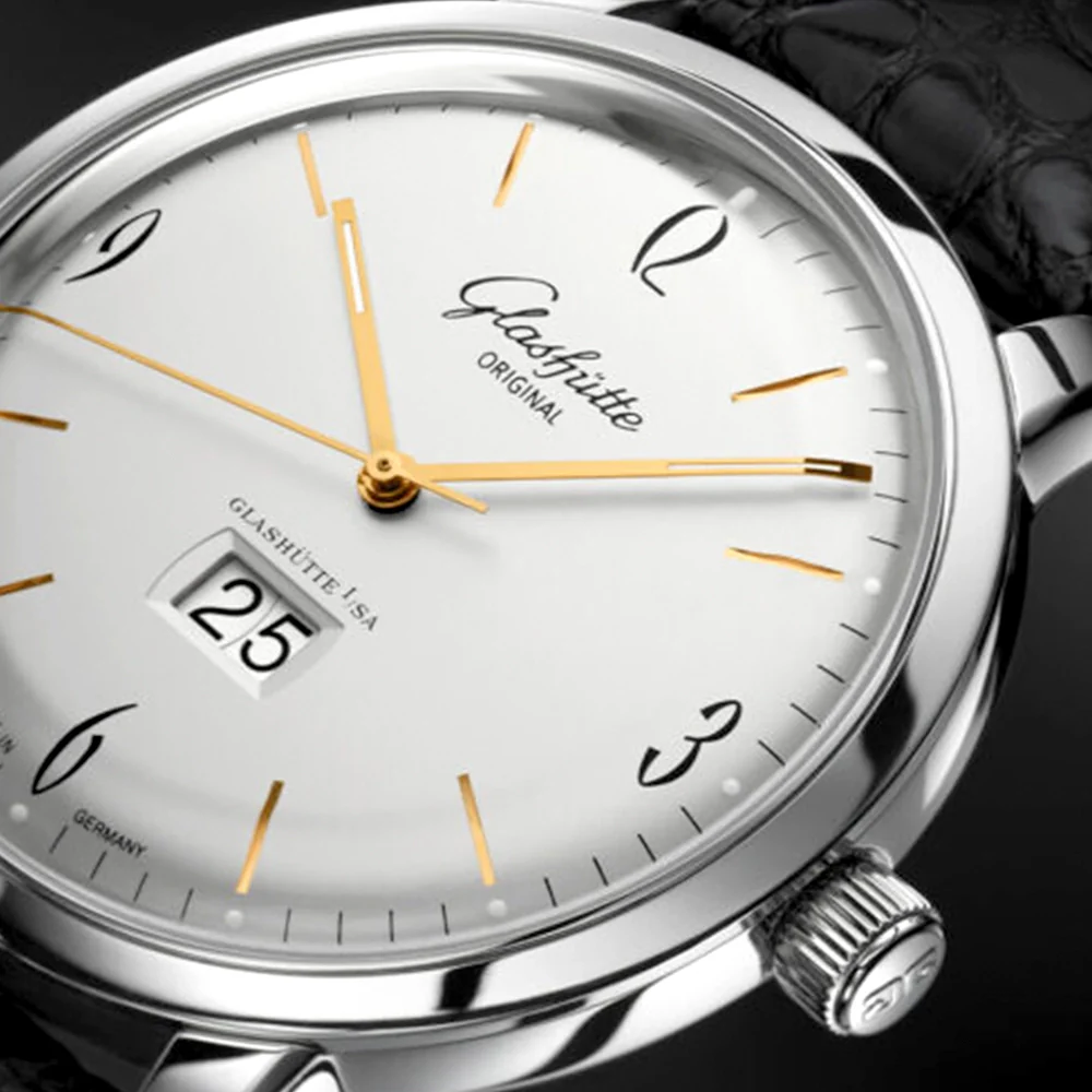 Vintage Sixties Panorama Date 42mm Silver Dial Automatic Watch - Image 2