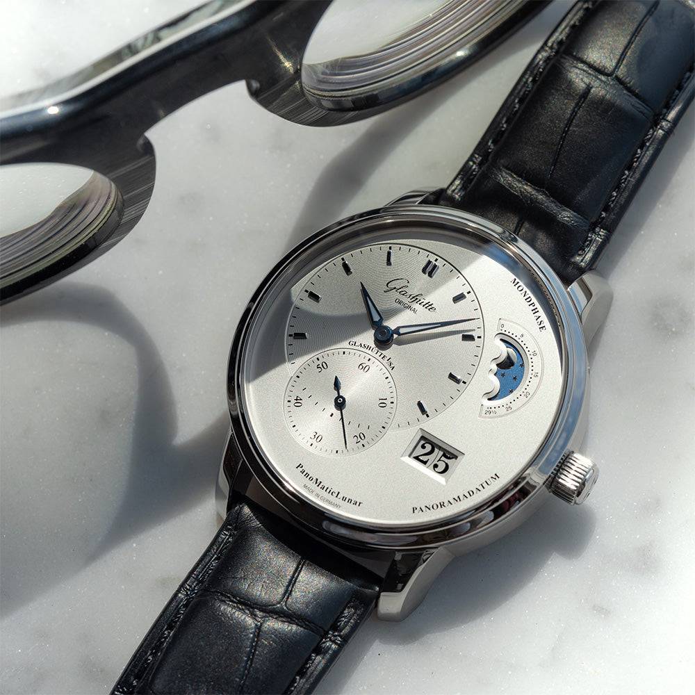 PanoMaticLunar 40mm Steel Automatic Watch - Image 4