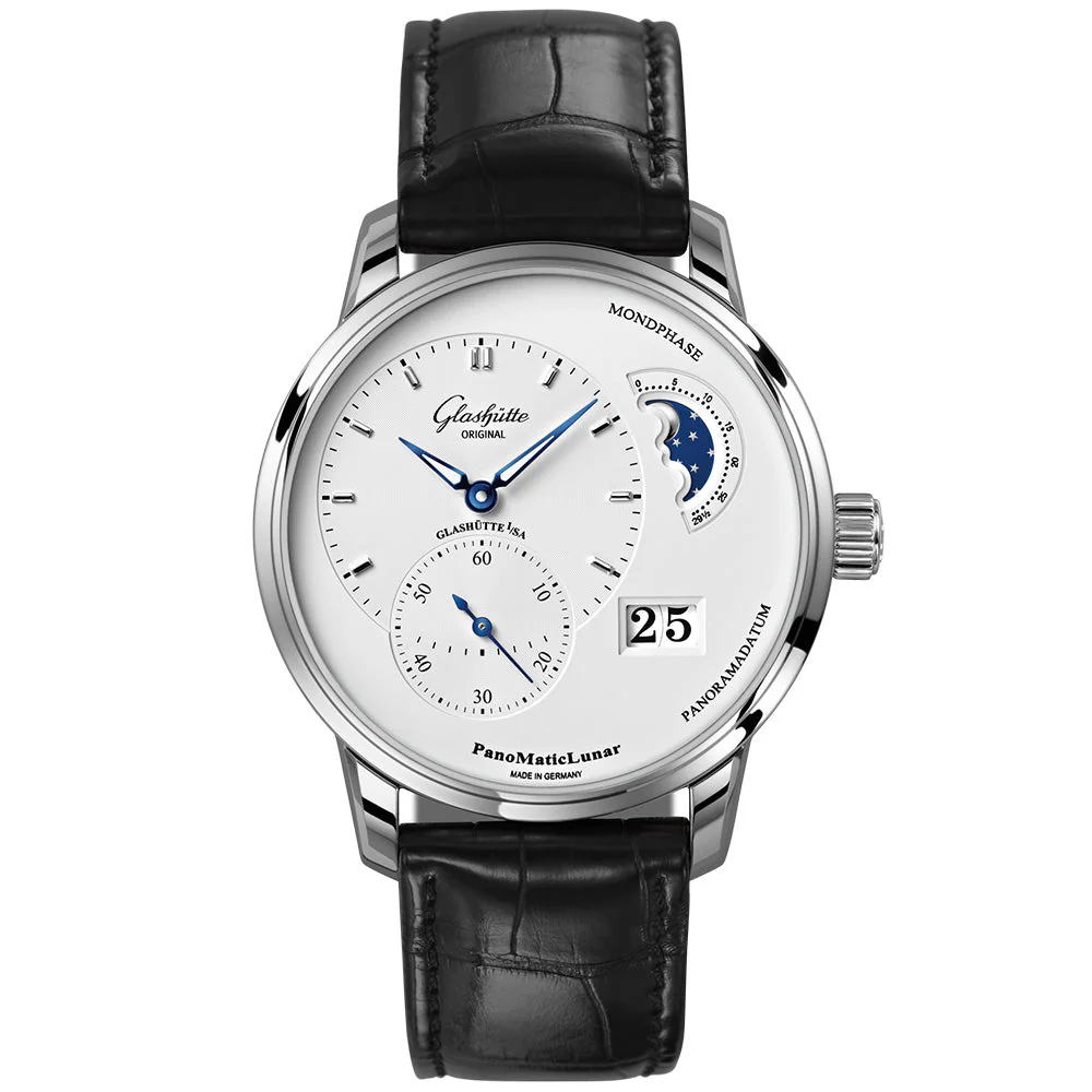 PanoMaticLunar 40mm Steel Automatic Watch - Image 5