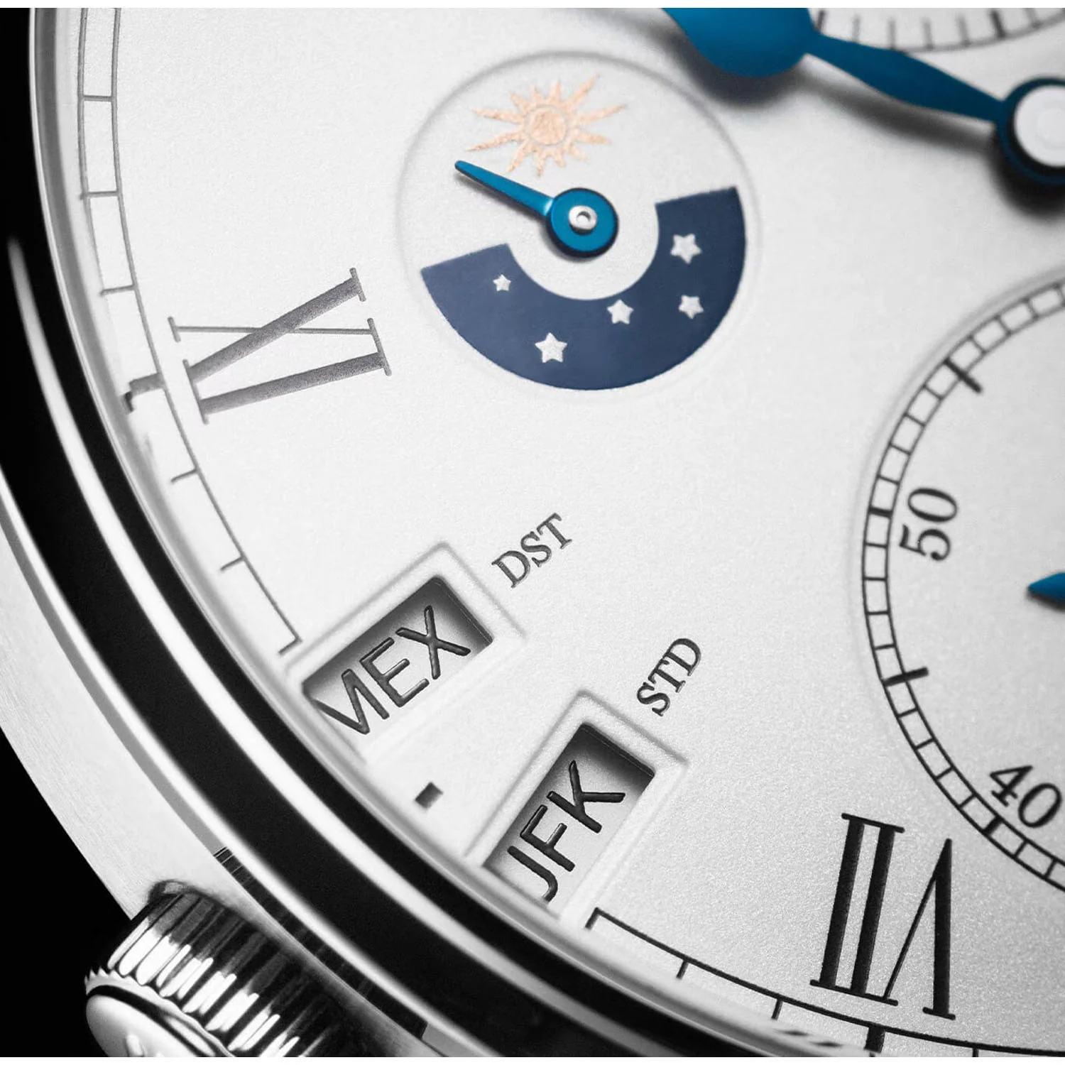 Senator Cosmopolite 44mm Silver Dial Automatic Strap Watch - Image 5
