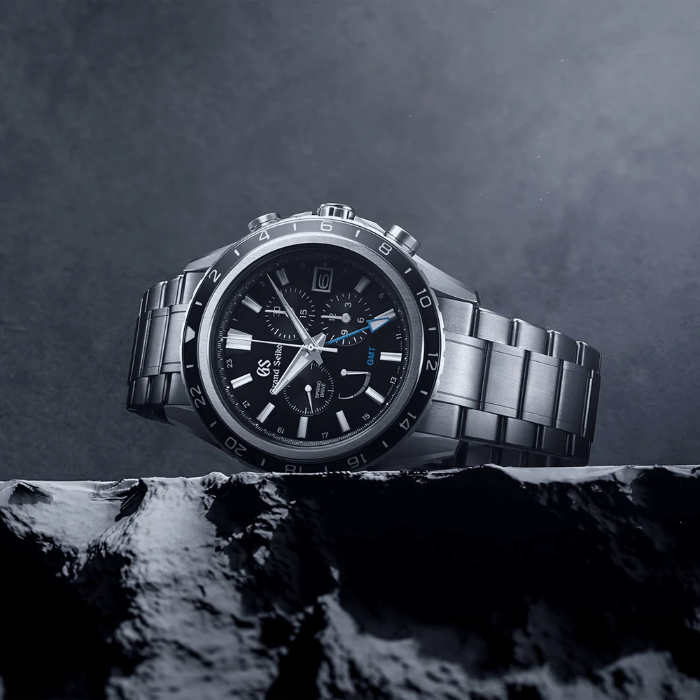 Evolution 9 45.3mm 'Chronograph GMT' Spring Drive Bracelet Watch - Image 2