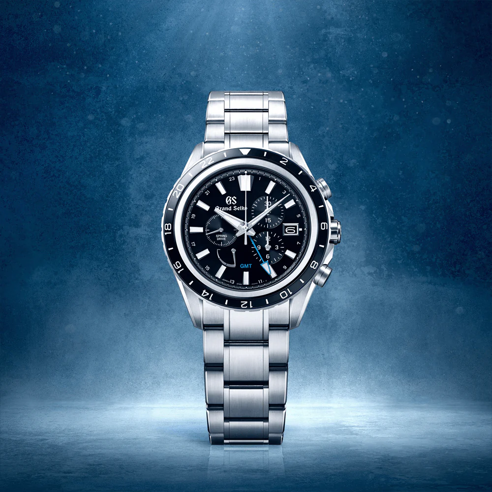 Evolution 9 45.3mm 'Chronograph GMT' Spring Drive Bracelet Watch - Image 3