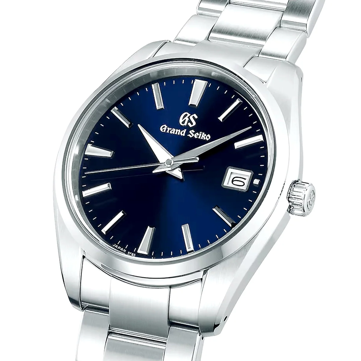 Heritage 40mm Blue Sunray Dial Mens Bracelet Watch - Image 3
