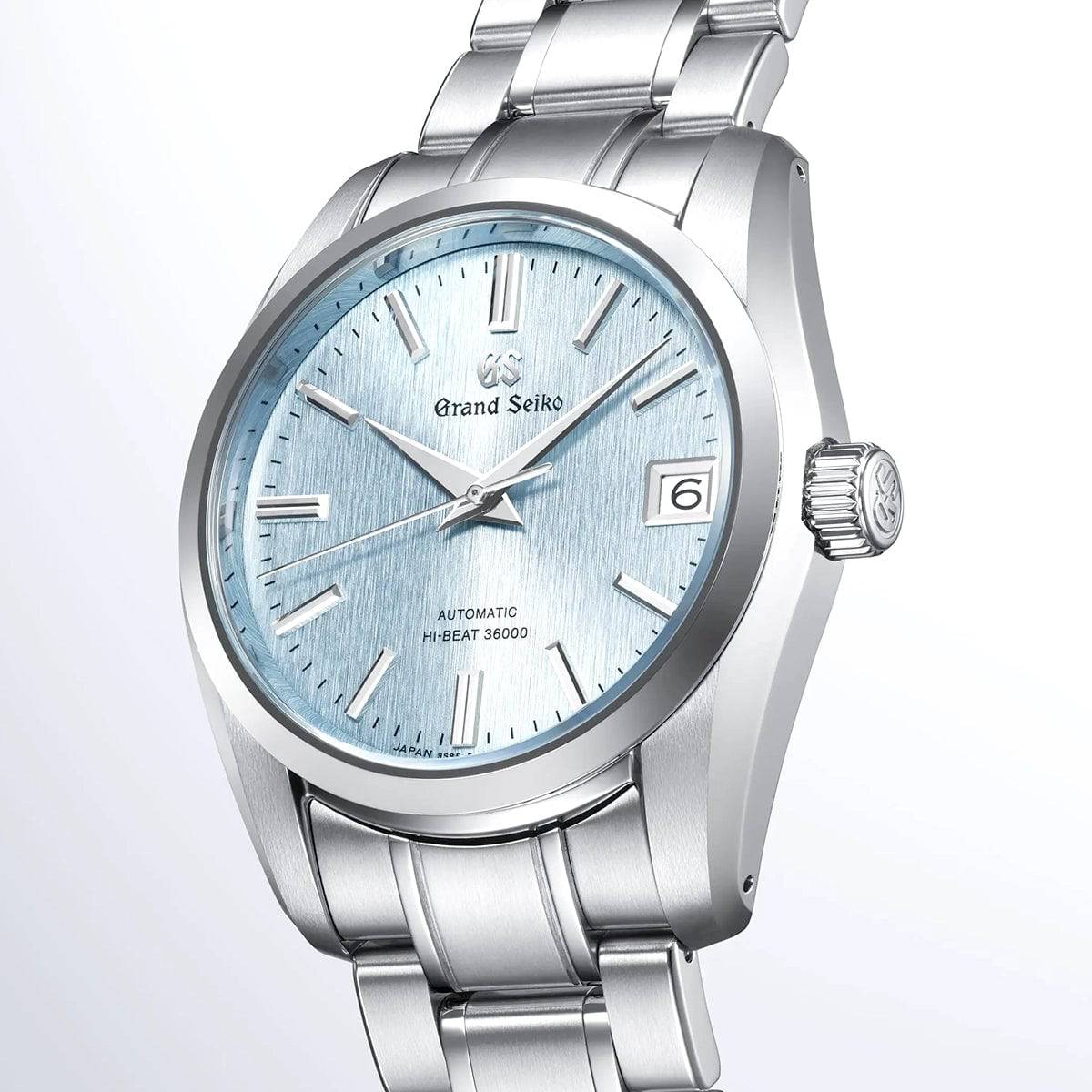 Heritage 'Icefall' 37mm Ice Blue Men's Automatic Bracelet Watch - Image 2
