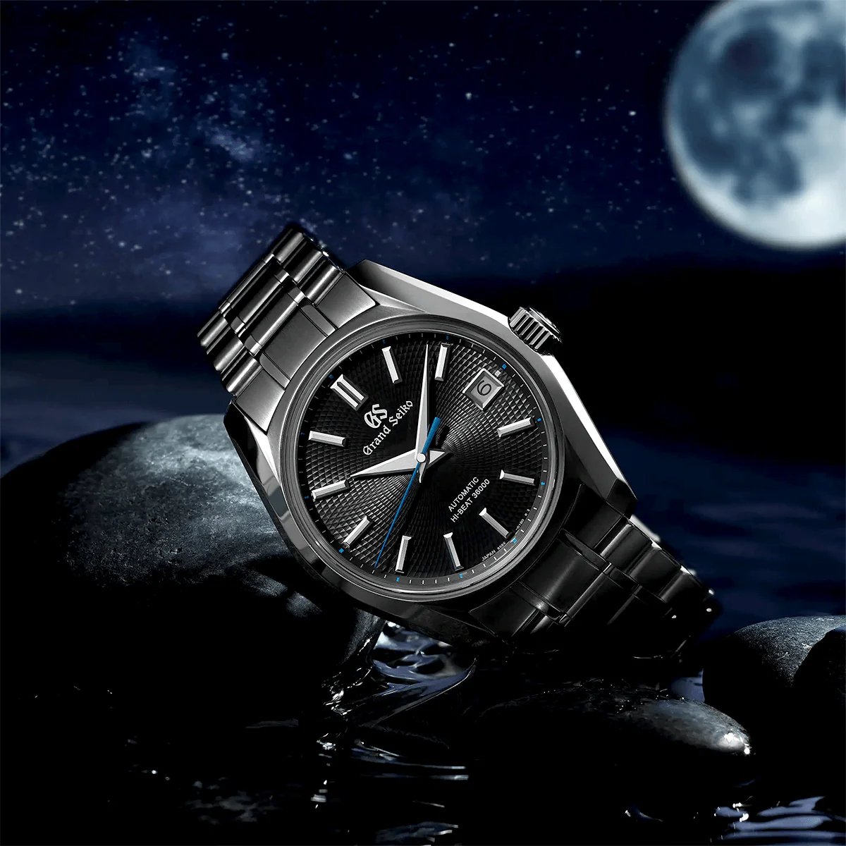 Heritage 'Jōdogahama Beach at Night' 40mm Grey Dial Watch - Image 3
