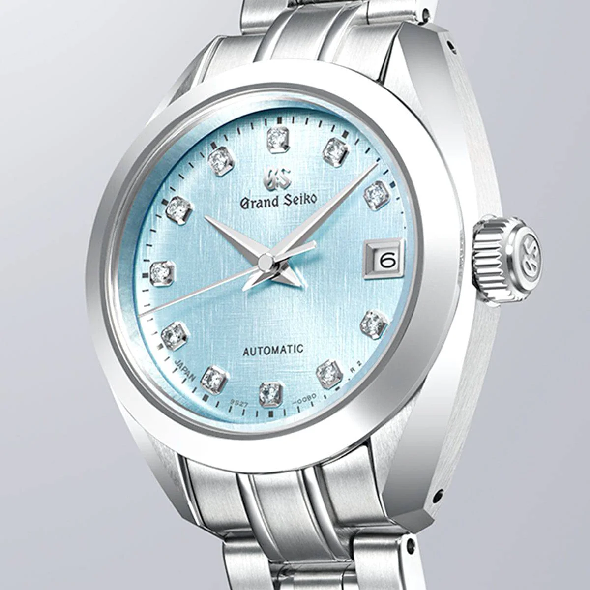 Elegance ‘Mizu-Hanada - Blue Linen’ 27.8mm Blue Diamond Dial Watch - Image 5