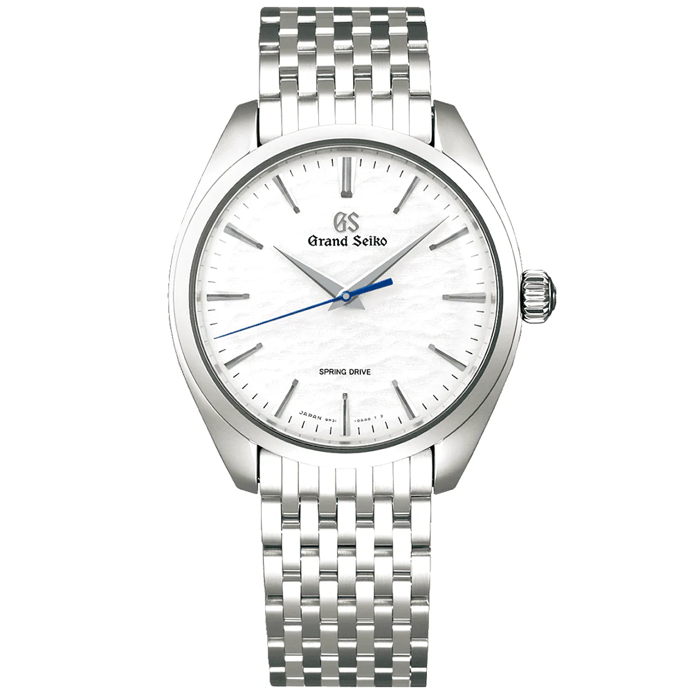 Elegance 38.5mm White 'Omiwatari' - 'God's Footsteps' Men's Spring-Drive Watch - Image 3
