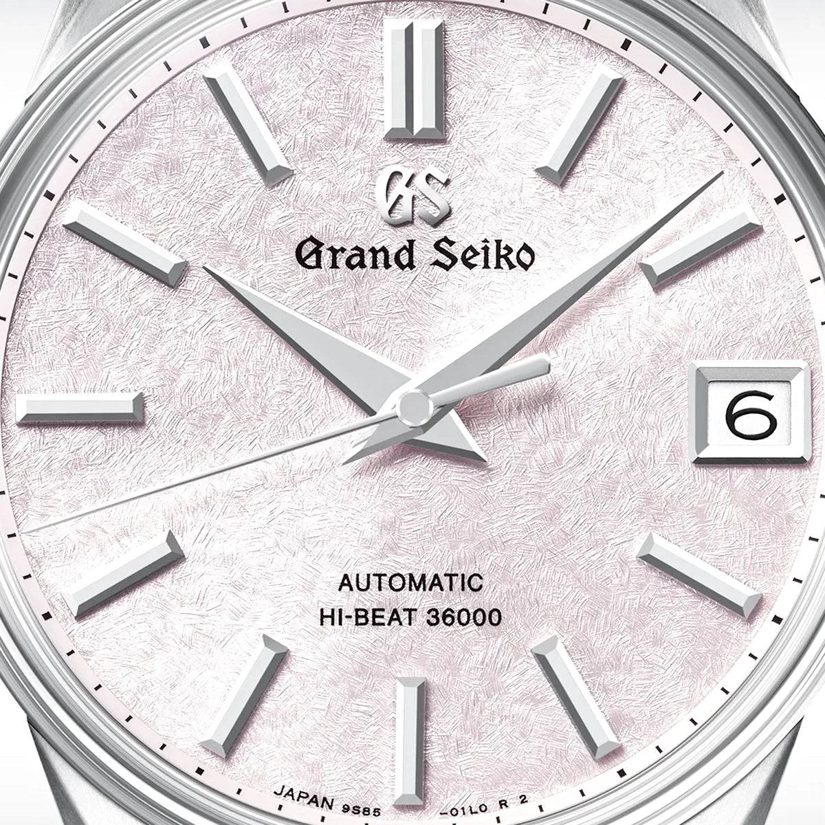Heritage 'Sakura-Kakushi' 38mm Pink Textured Dial Watch - Image 2