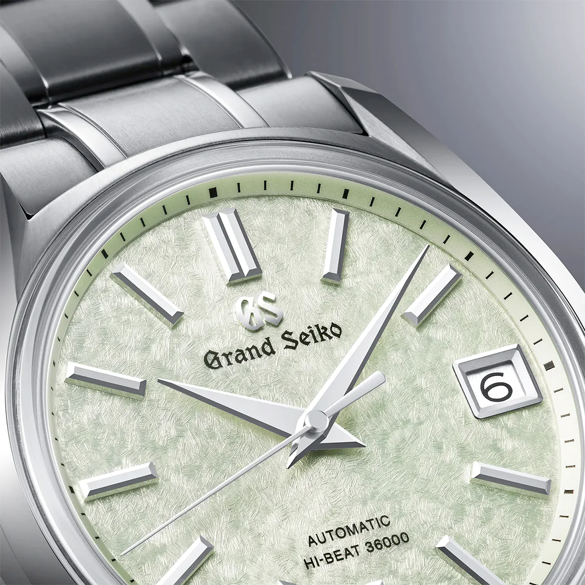 Heritage 'Sakura-Wakaba' 40mm Green Textured Dial Watch - Image 4