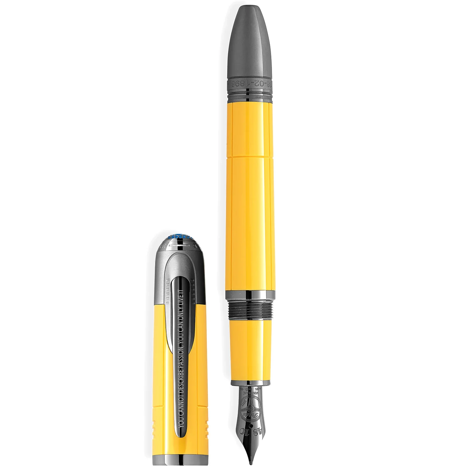 Great Characters Enzo Ferrari Special Edition Giallo Modena Fountain Pen - Image 2