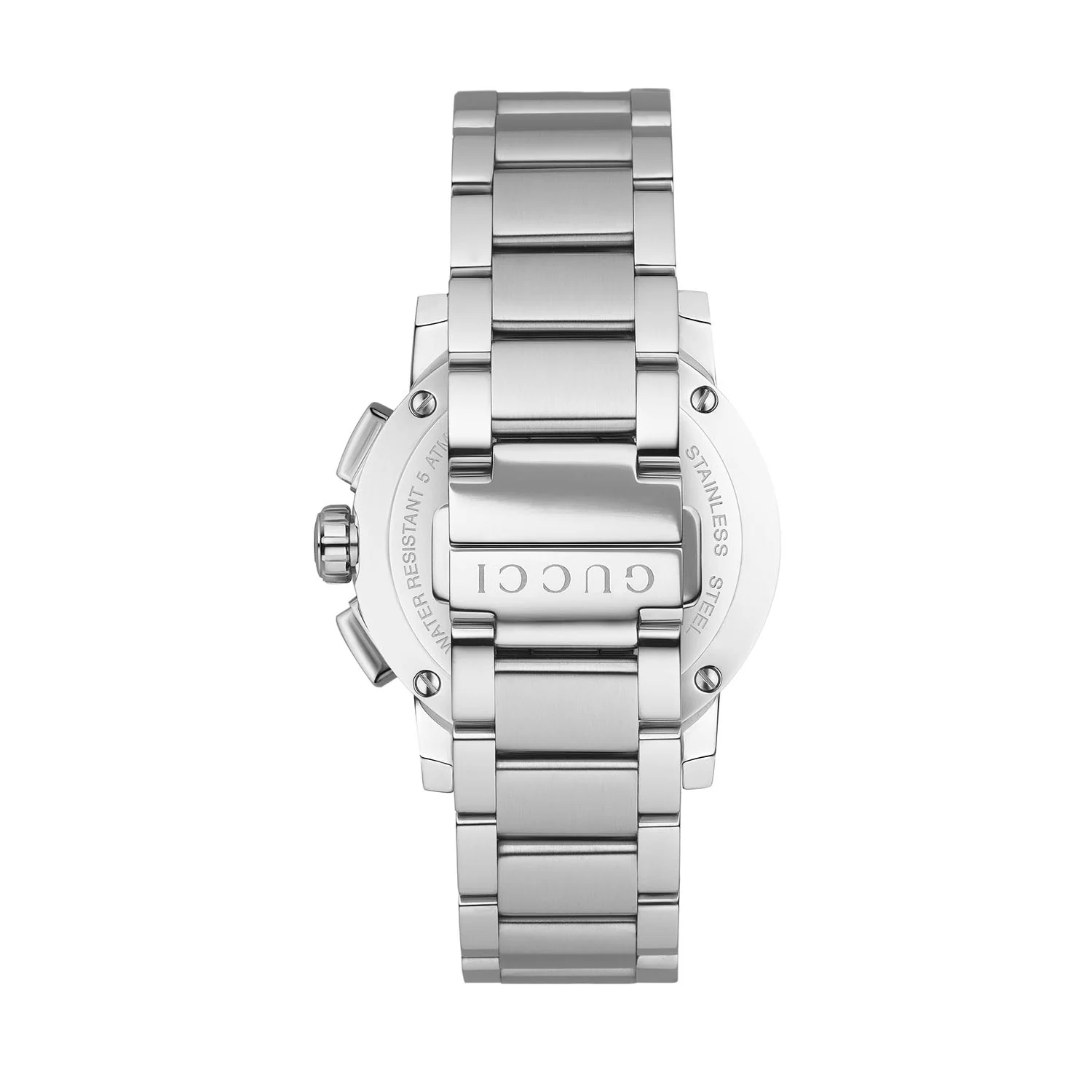 G-Chrono Quartz 44mm Stainless Steel Black Dial Bracelet Watch - Image 4